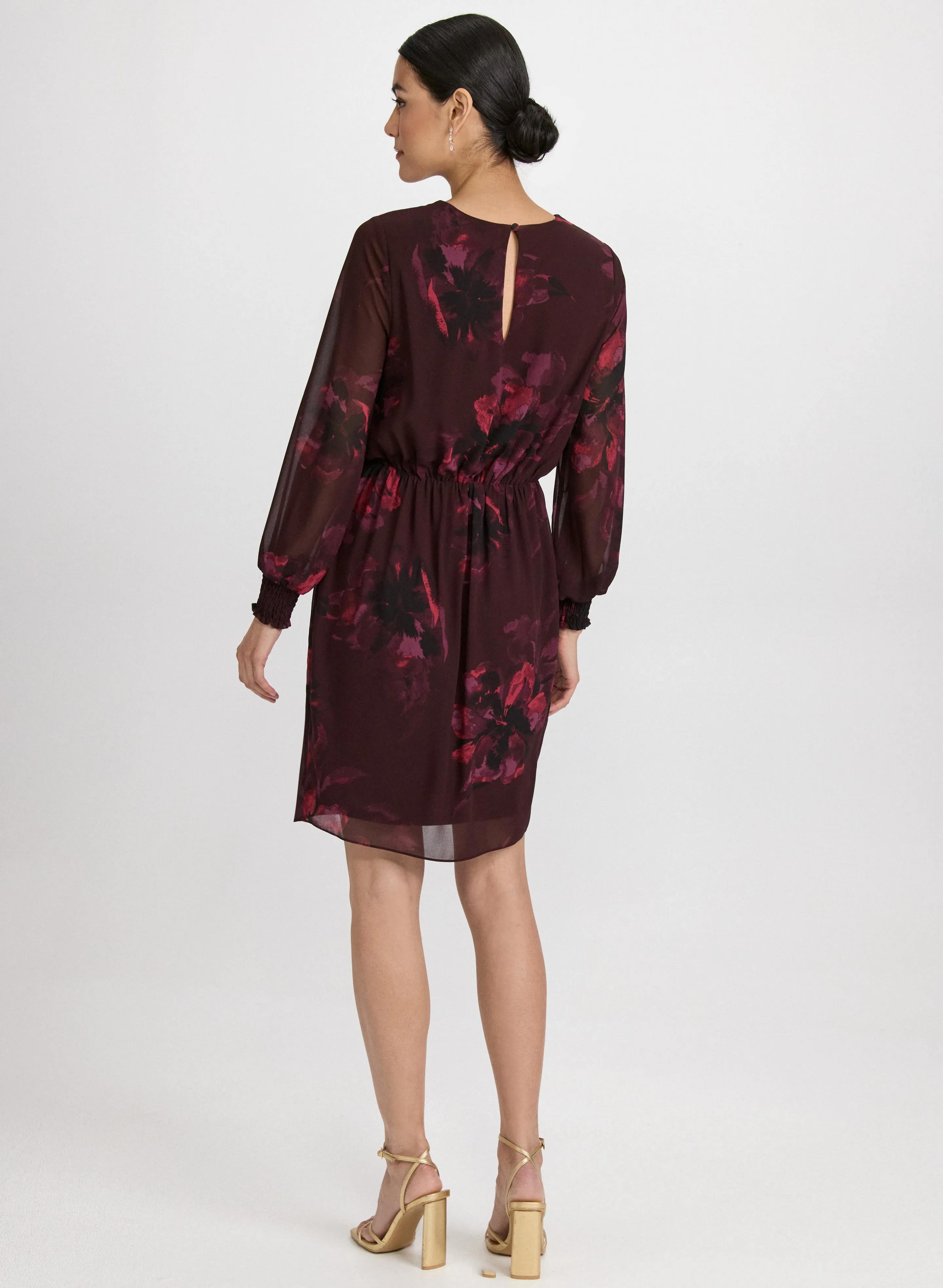 Floral Flounce Front Dress sold by Laura product image thumbnail 3