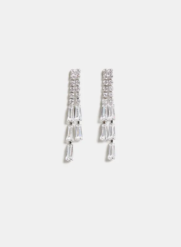 Baguette Dangle Earrings sold by Laura