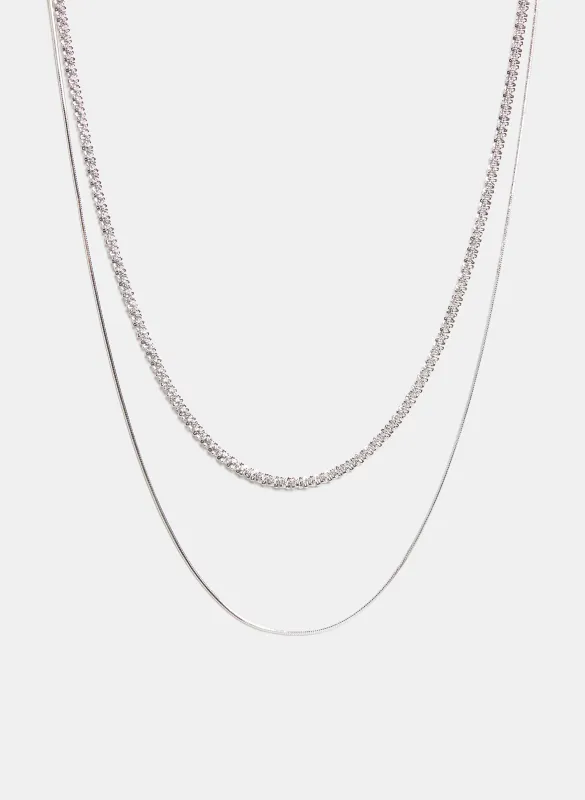 Double Chain Necklace sold by Laura