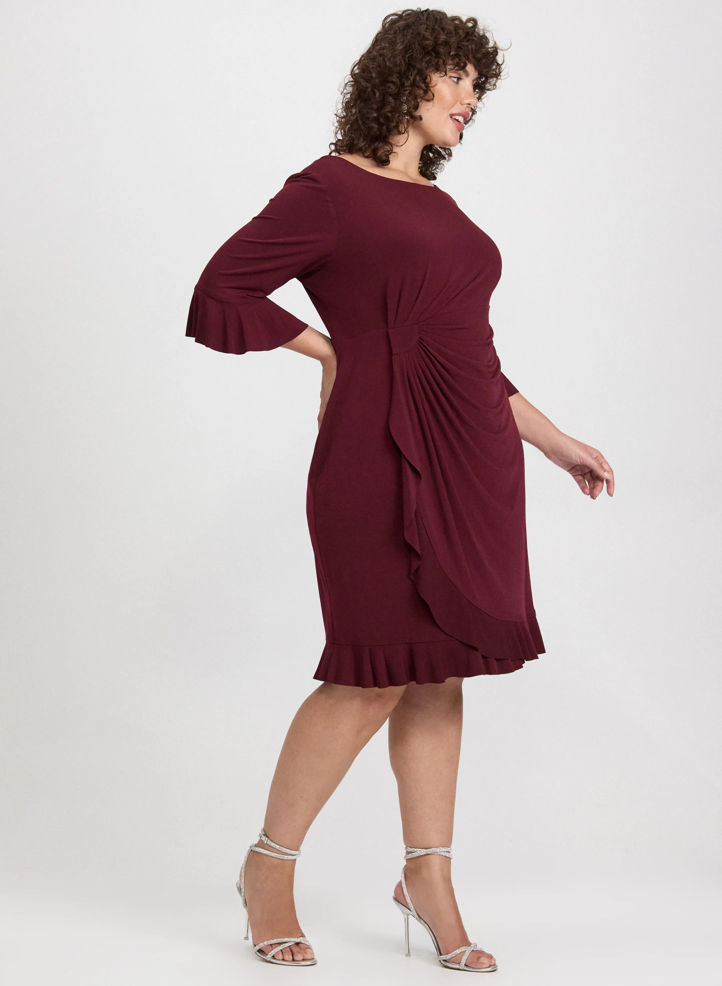 Ruffled Hem Dress sold by Laura product image thumbnail 2