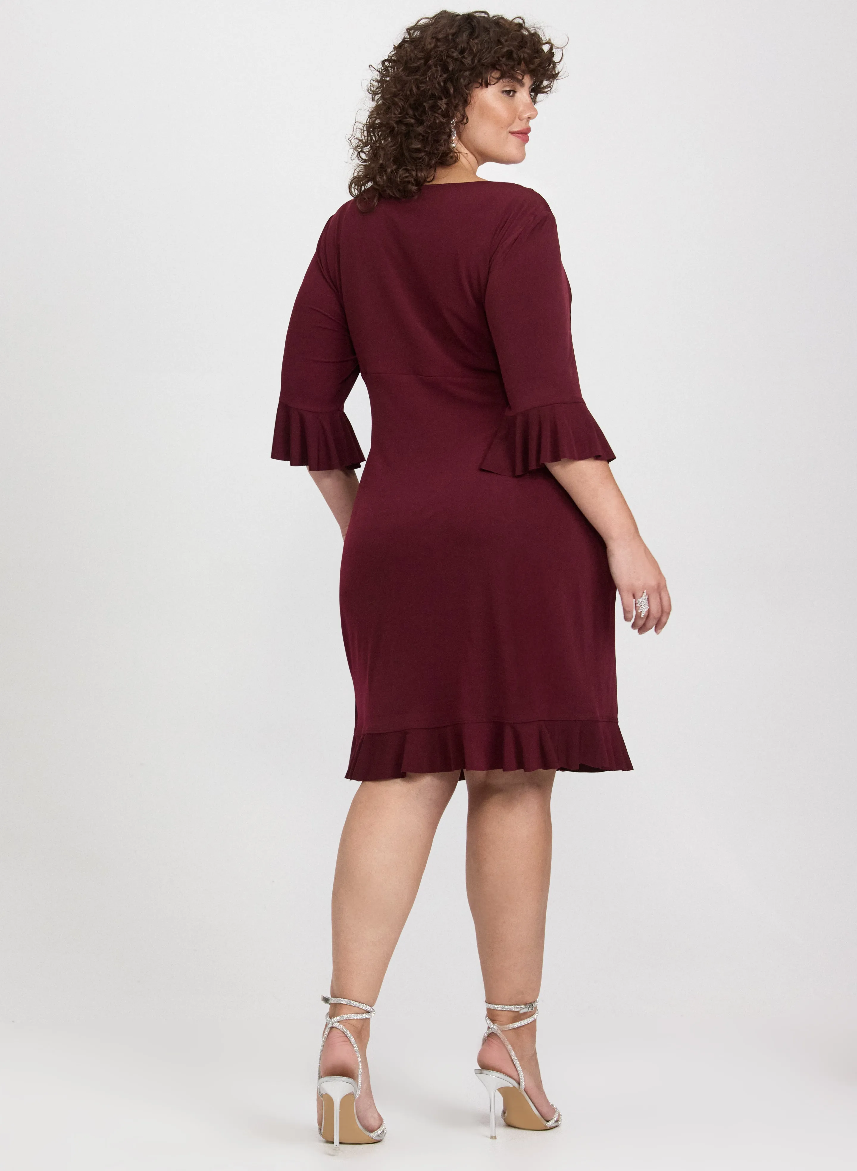 Ruffled Hem Dress sold by Laura product image thumbnail 3