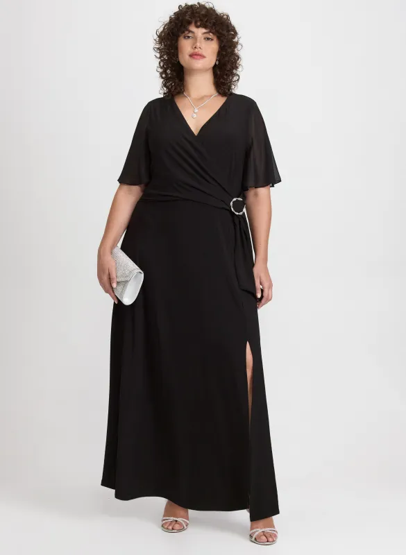 Jersey Slit Dress sold by Laura