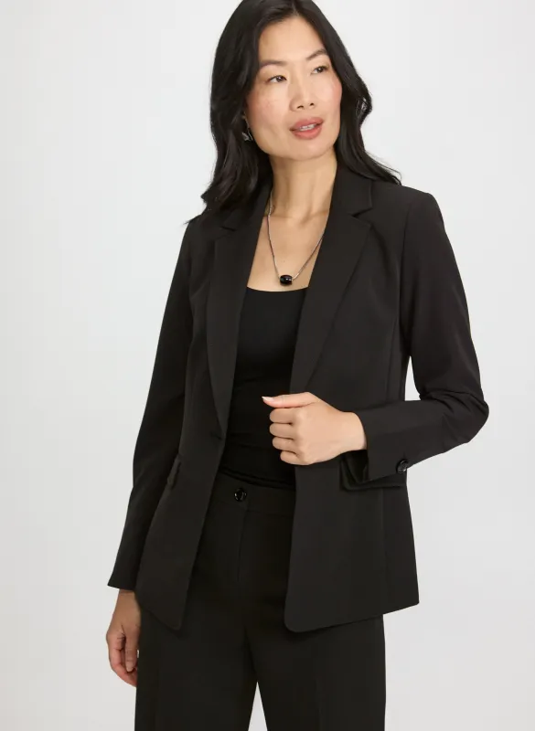 Signature Single-Breasted Blazer sold by Laura