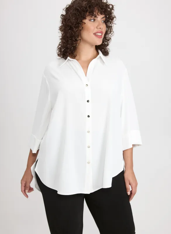 3/4 Sleeve Blouse sold by Laura