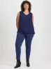 Sleeveless V-Neck Blouse sold by Laura