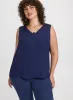 Sleeveless V-Neck Blouse sold by Laura