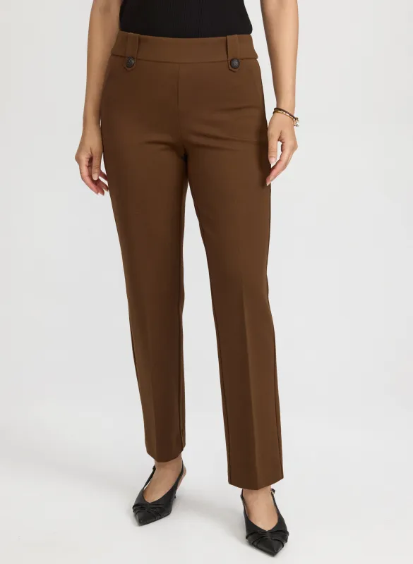 Ava Straight-Leg Pants sold by Laura