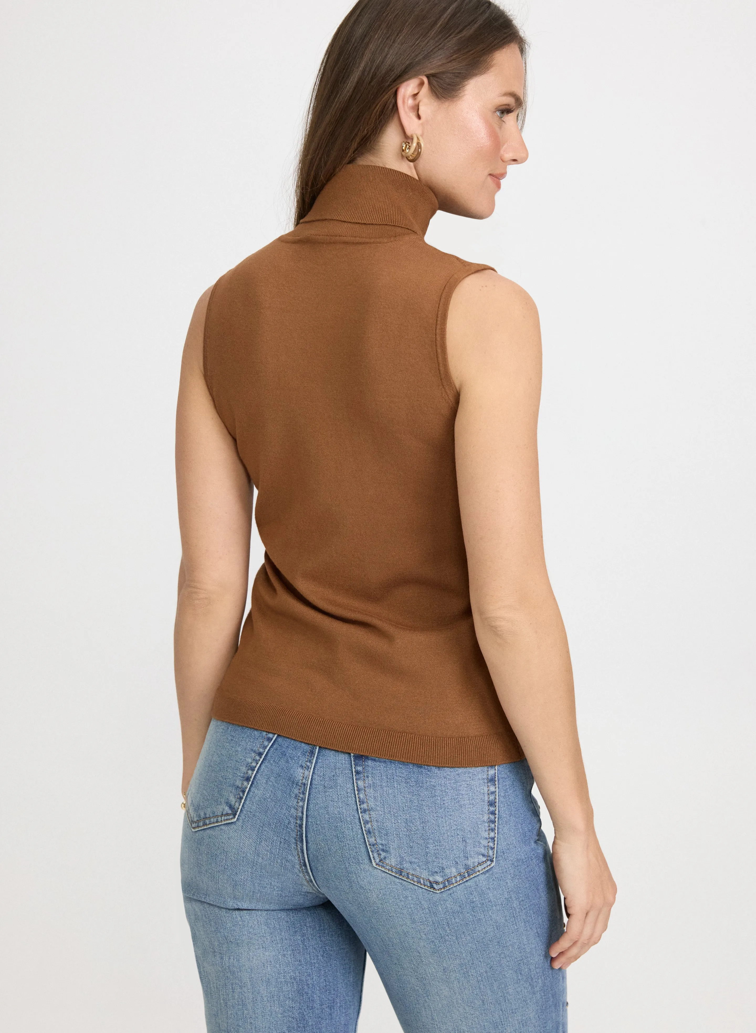 Sleeveless Turtleneck Sweater sold by Laura product image thumbnail 3
