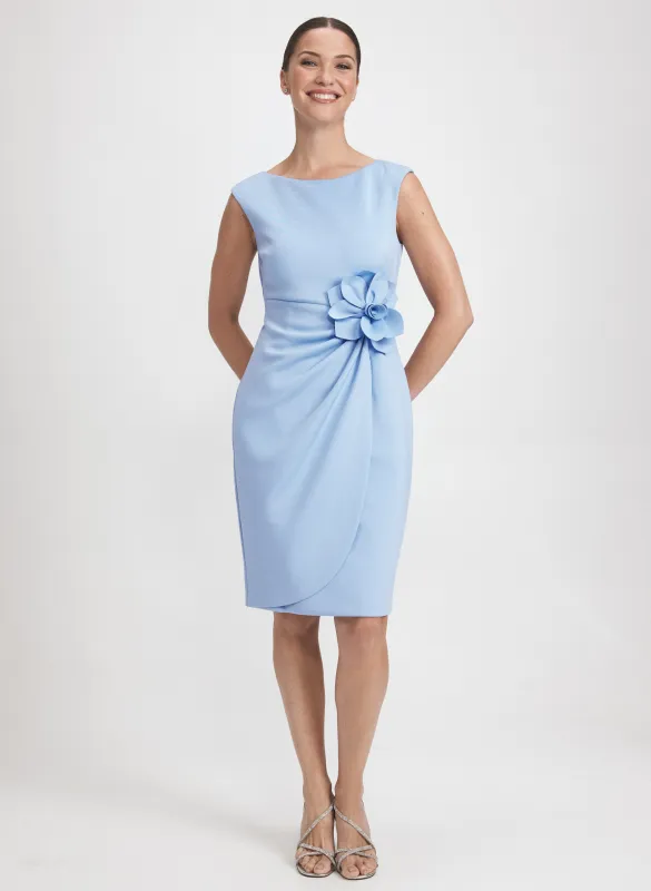 3D Floral Sheath Dress sold by Laura