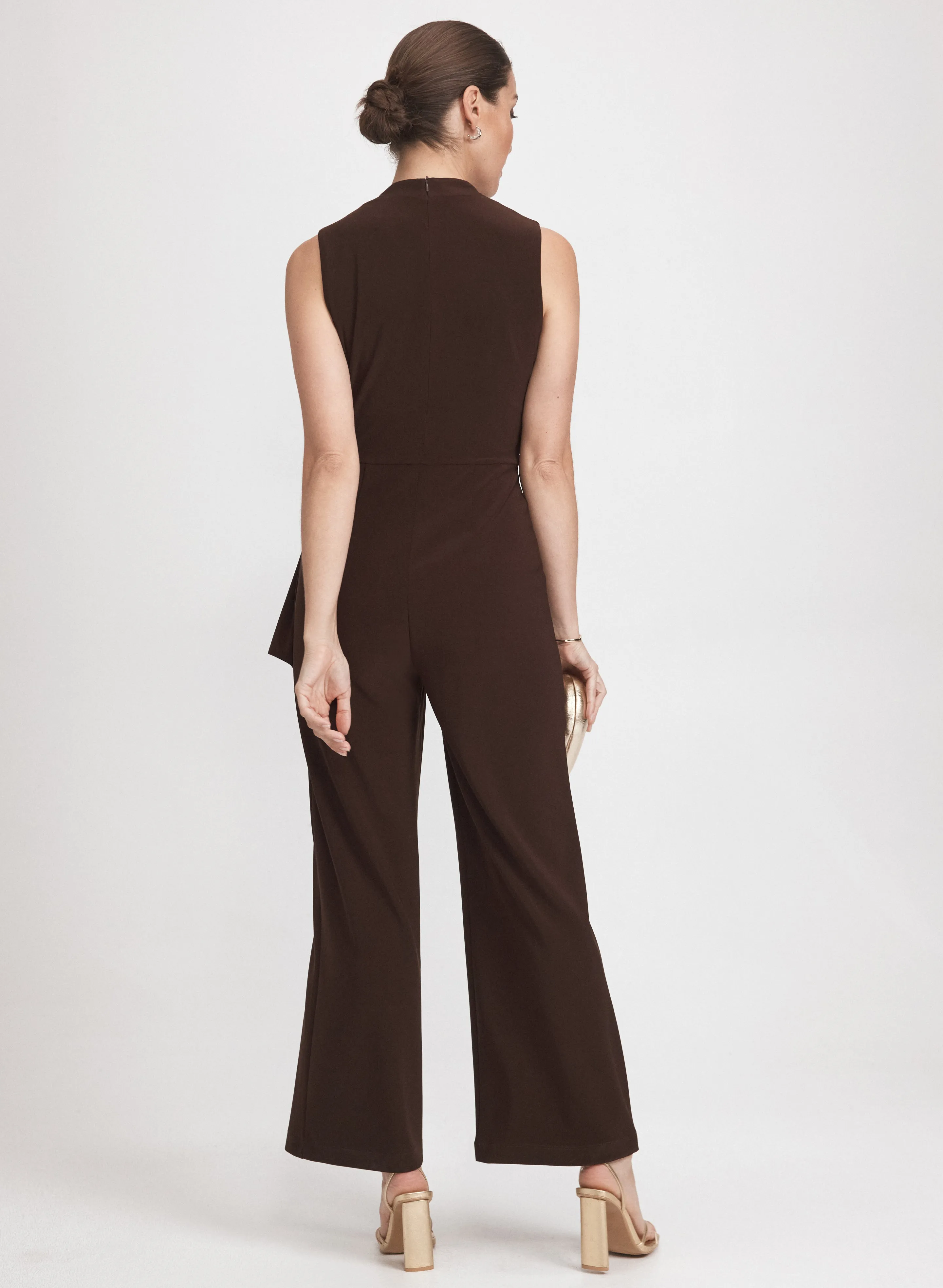 Cross-Over Bodice Jumpsuit sold by Laura product image thumbnail 4