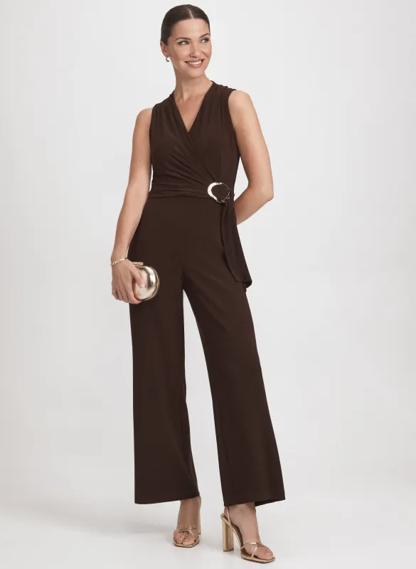 Cross-Over Bodice Jumpsuit sold by Laura