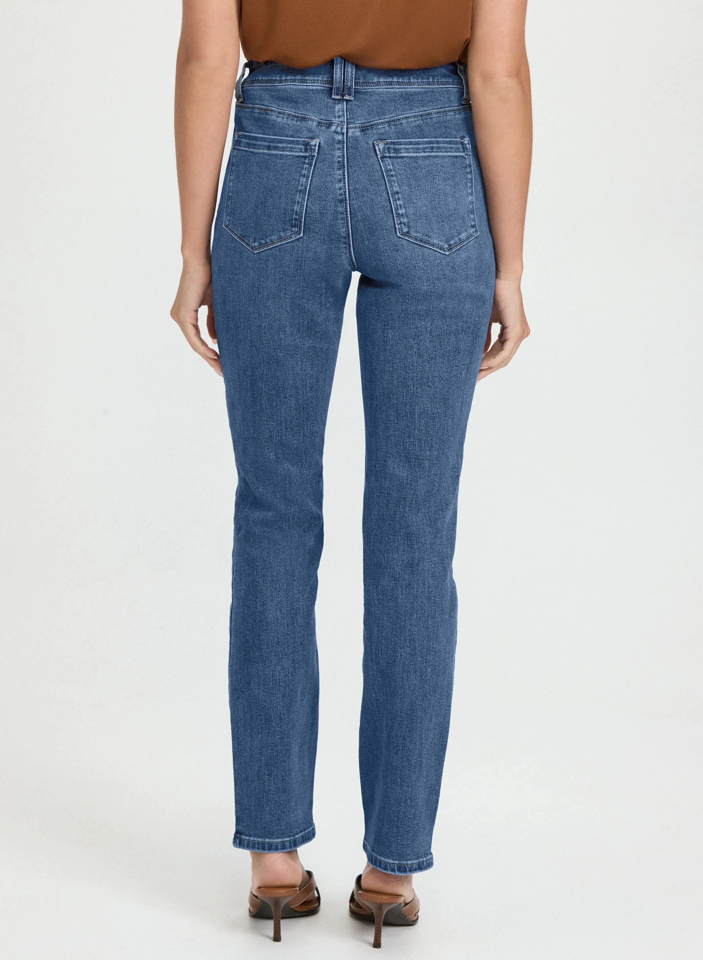 Patch Pocket Straight-Leg Jeans sold by Laura product image thumbnail 2