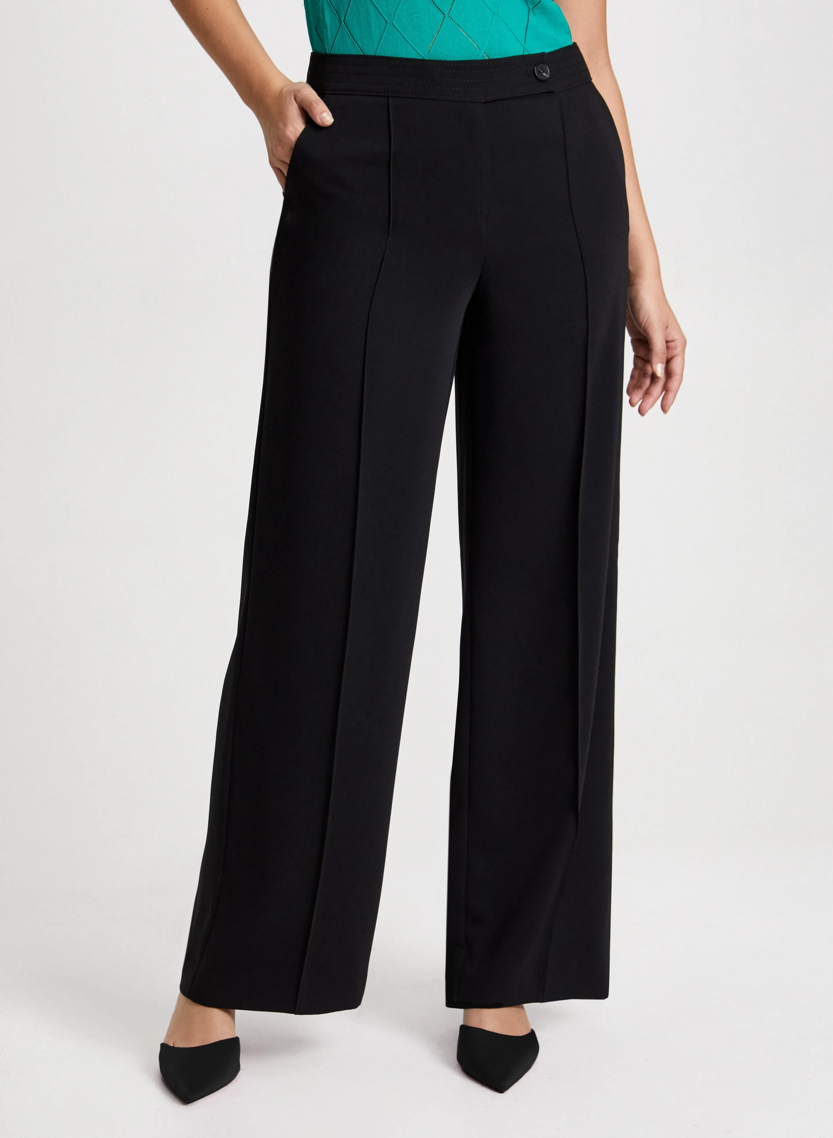 Olivia Wide-Leg Pants - Regular sold by Laura