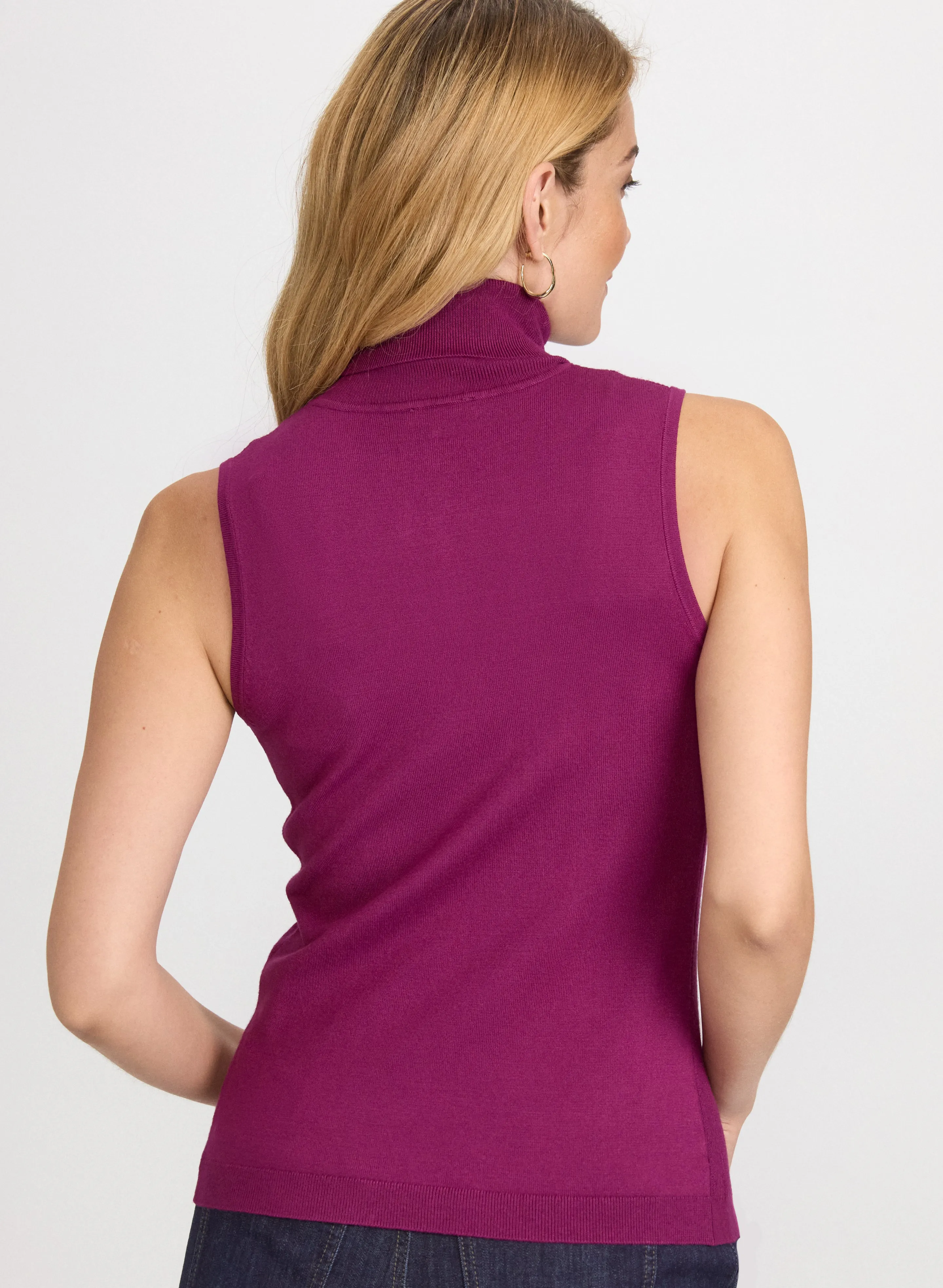 Sleeveless Turtleneck Sweater sold by Laura product image thumbnail 4