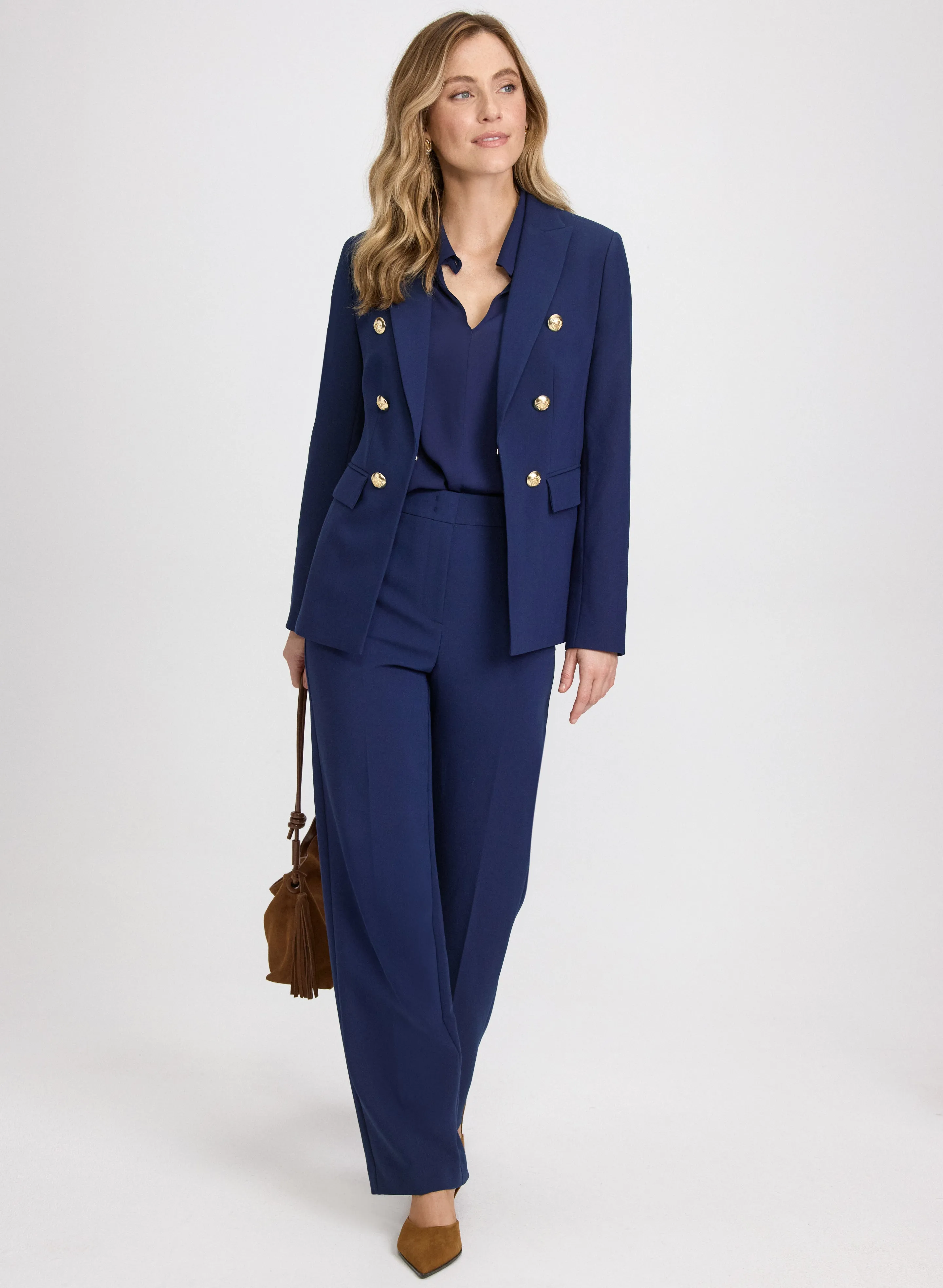 Crepe Keyhole Blouse sold by Laura product image thumbnail 2
