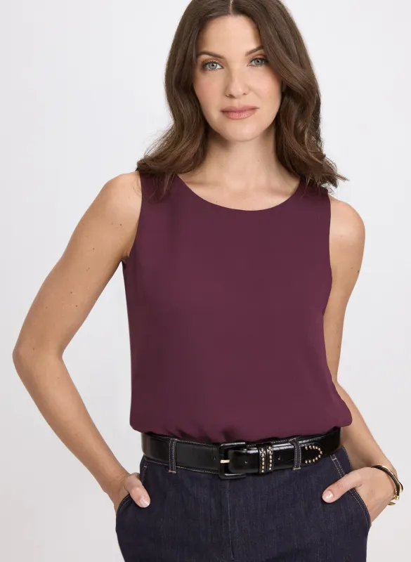 Layered Sleeveless Blouse sold by Laura
