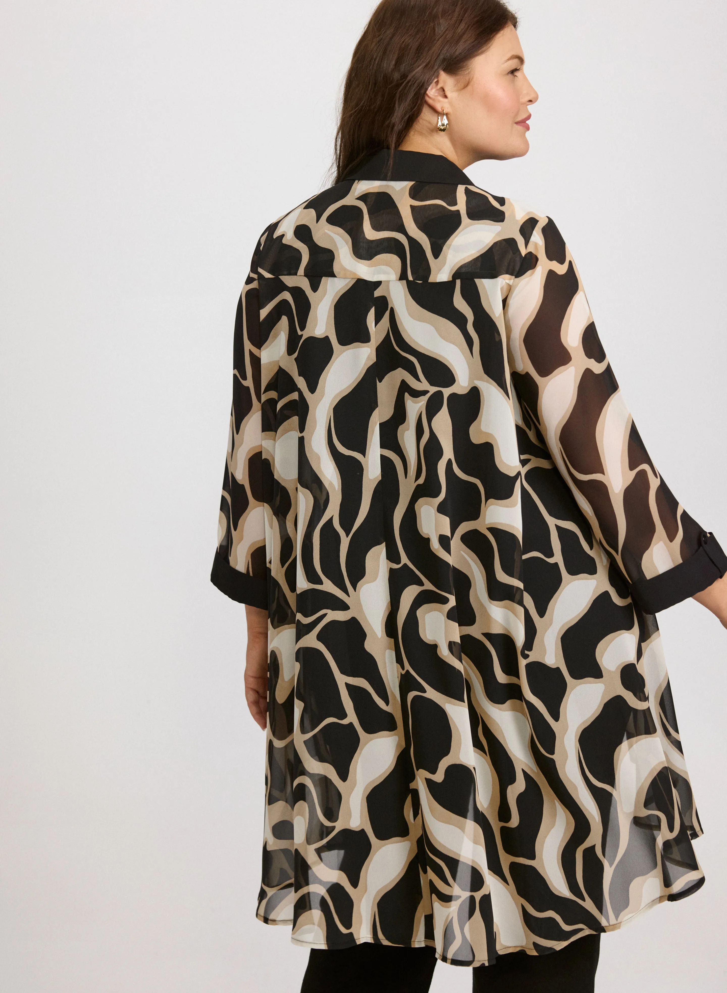 Abstract Chiffon Blouse sold by Laura product image thumbnail 3