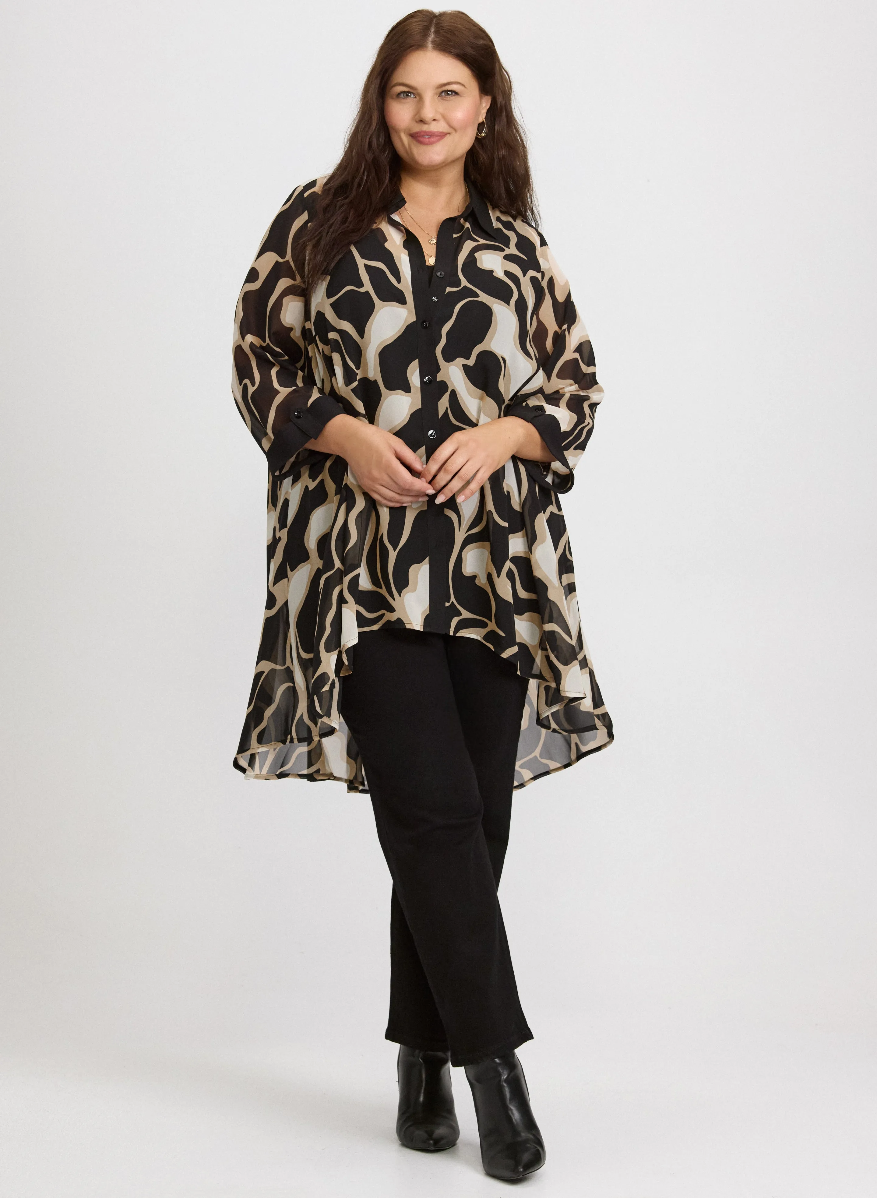 Abstract Chiffon Blouse sold by Laura product image thumbnail 4