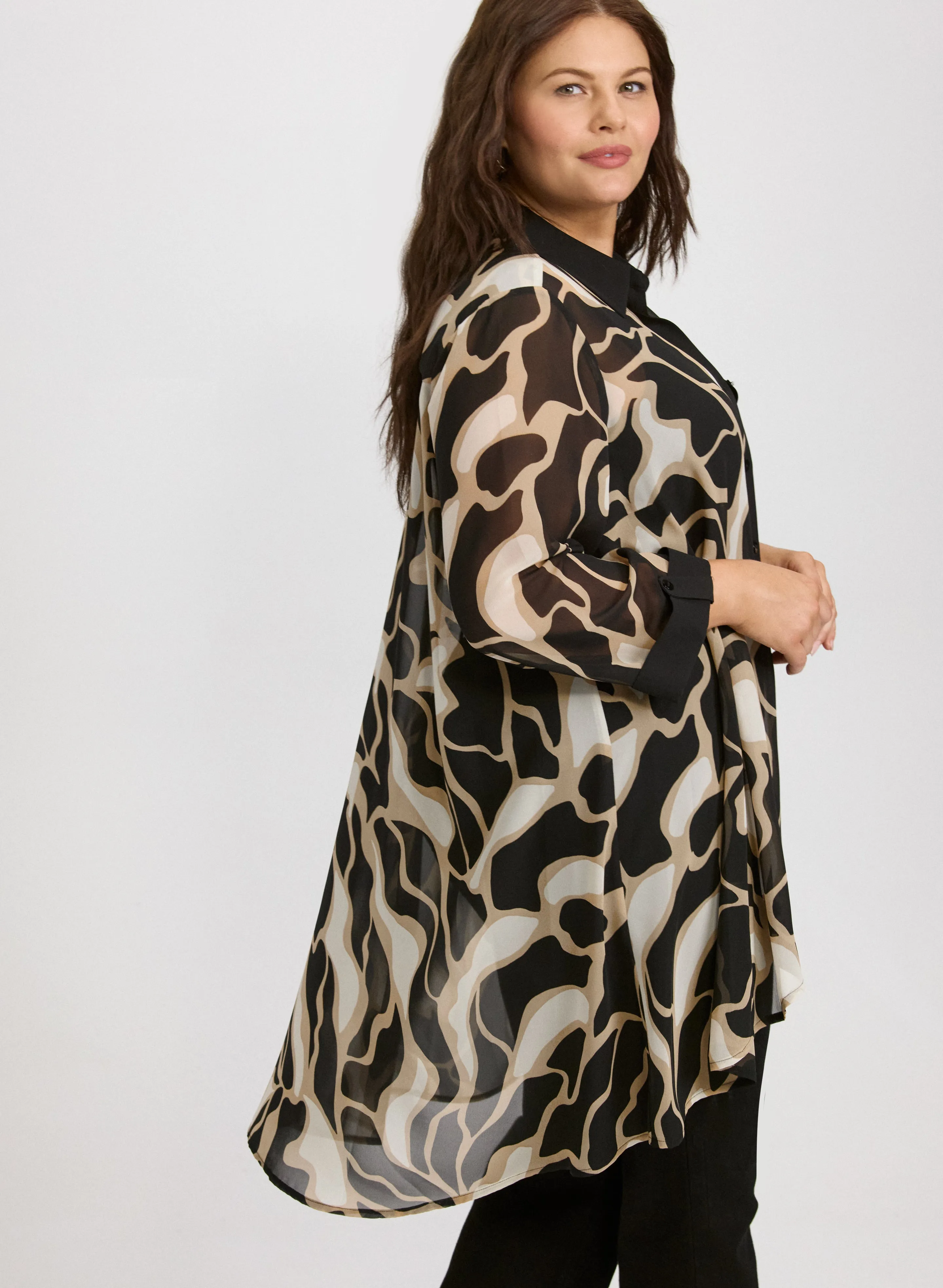 Abstract Chiffon Blouse sold by Laura product image thumbnail 2