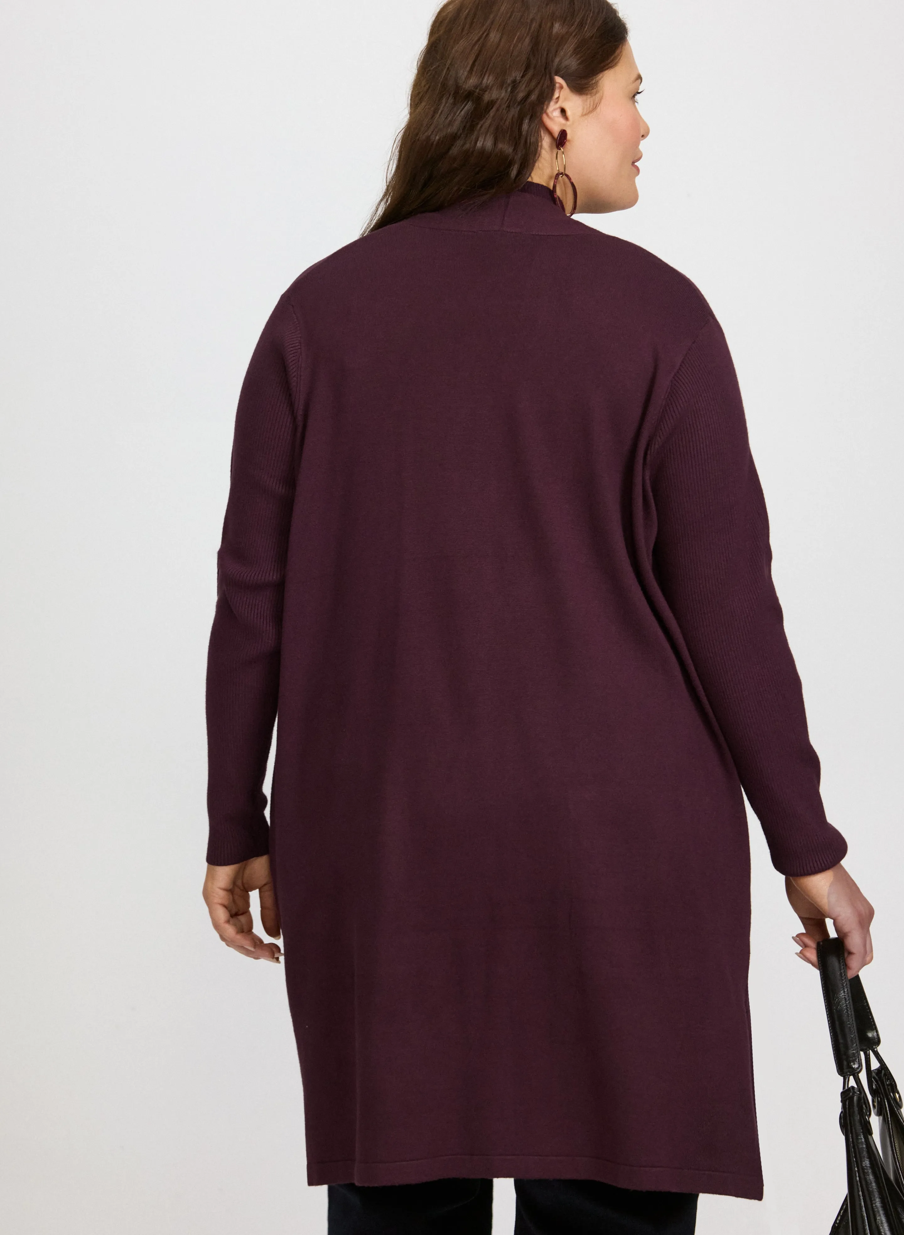 Knit Open-Front Cardigan sold by Laura product image thumbnail 3