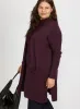 Knit Open-Front Cardigan sold by Laura