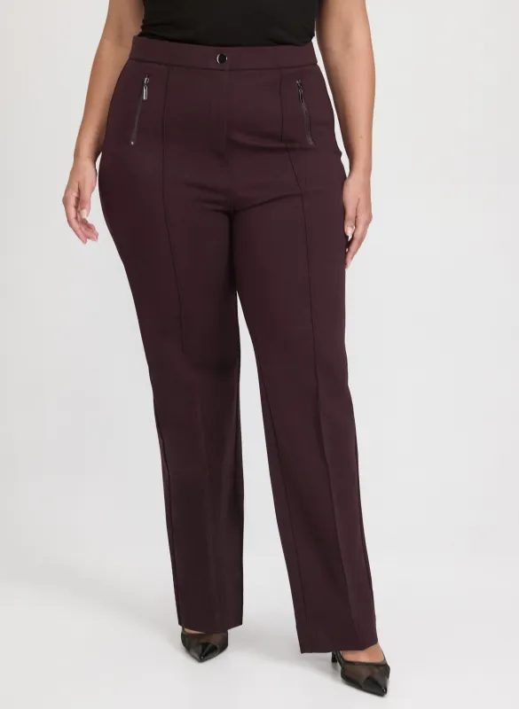 Mia Straight-Leg Pants sold by Laura