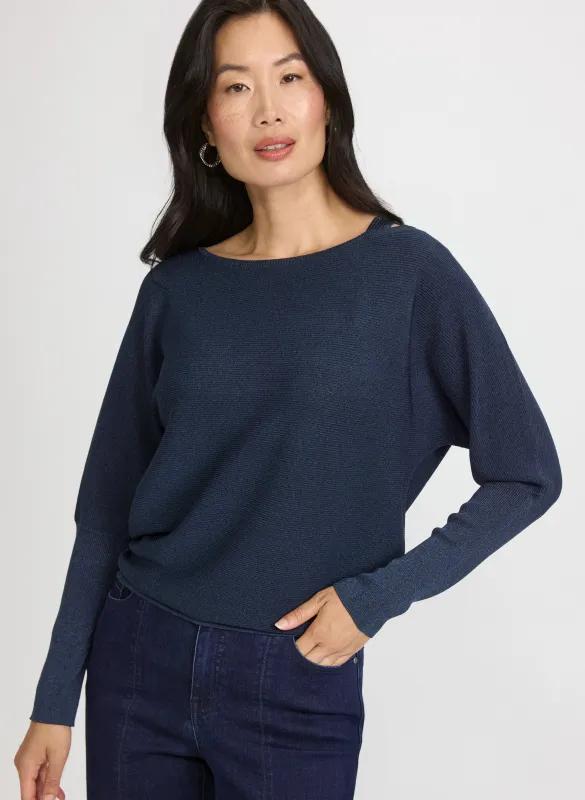 Lurex Knit Pullover sold by Laura