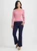 Pointelle Knit Sweater sold by Laura
