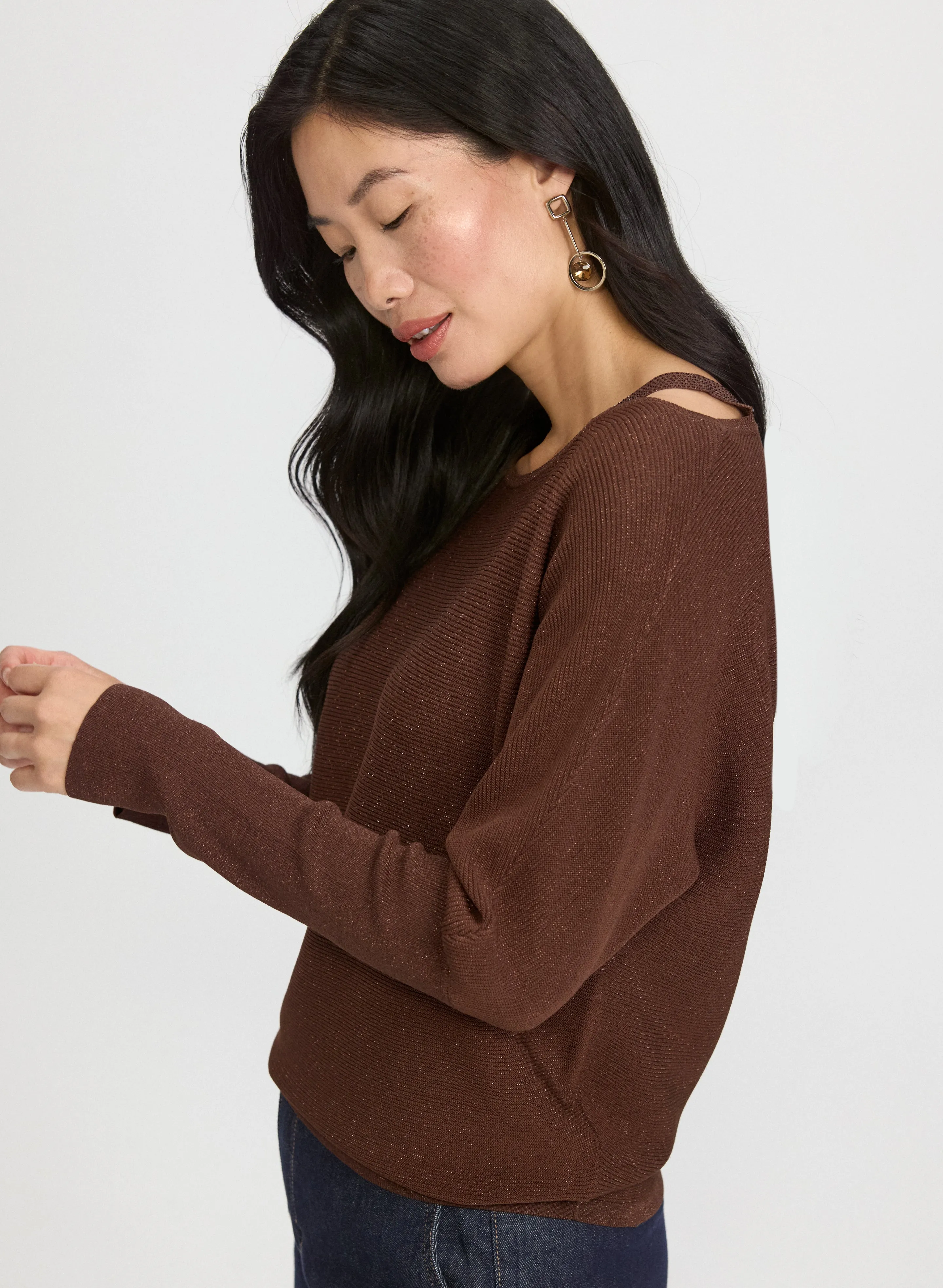 Lurex Knit Pullover sold by Laura product image thumbnail 2