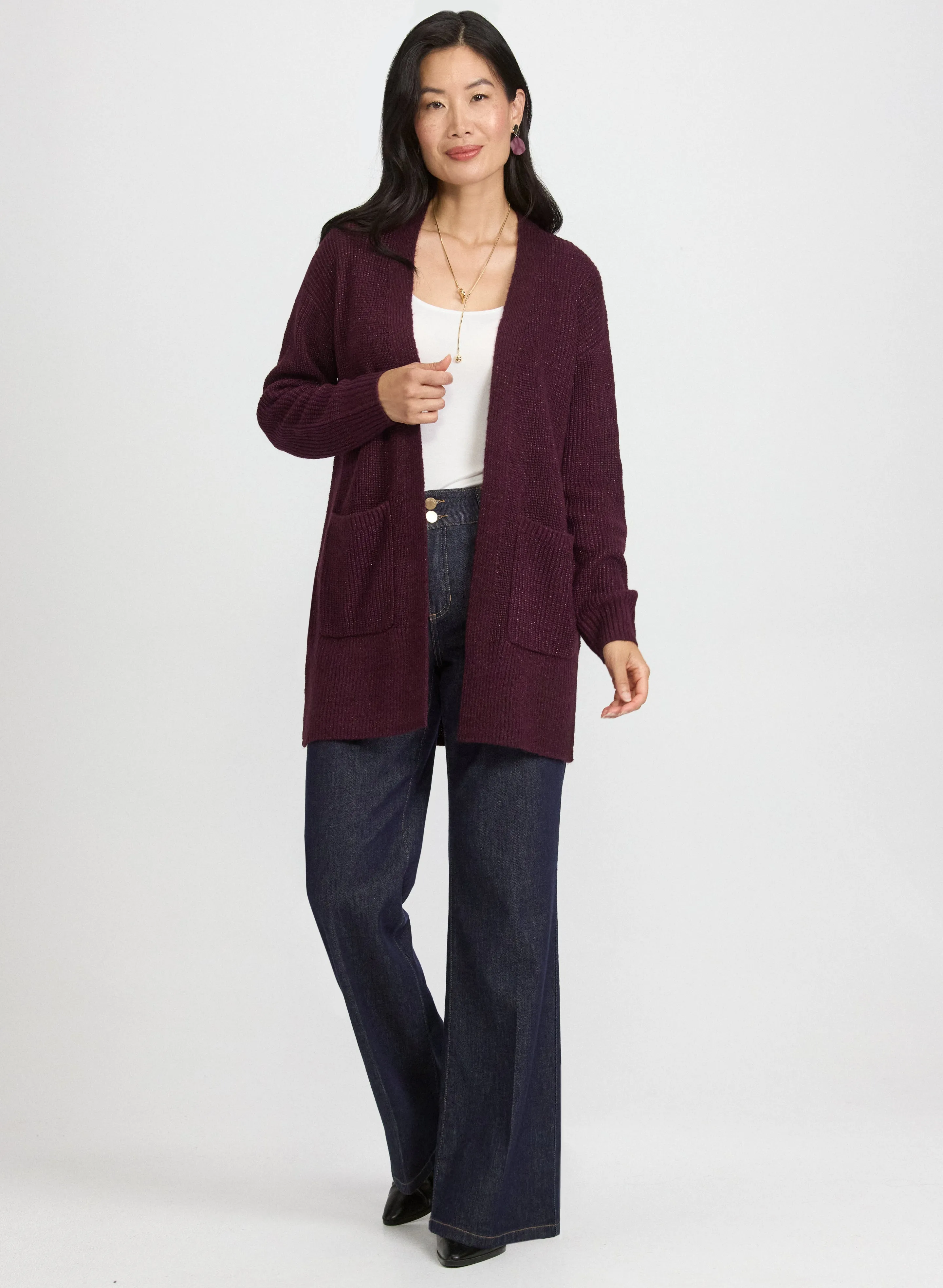 Lurex Knit Cardigan sold by Laura product image thumbnail 4