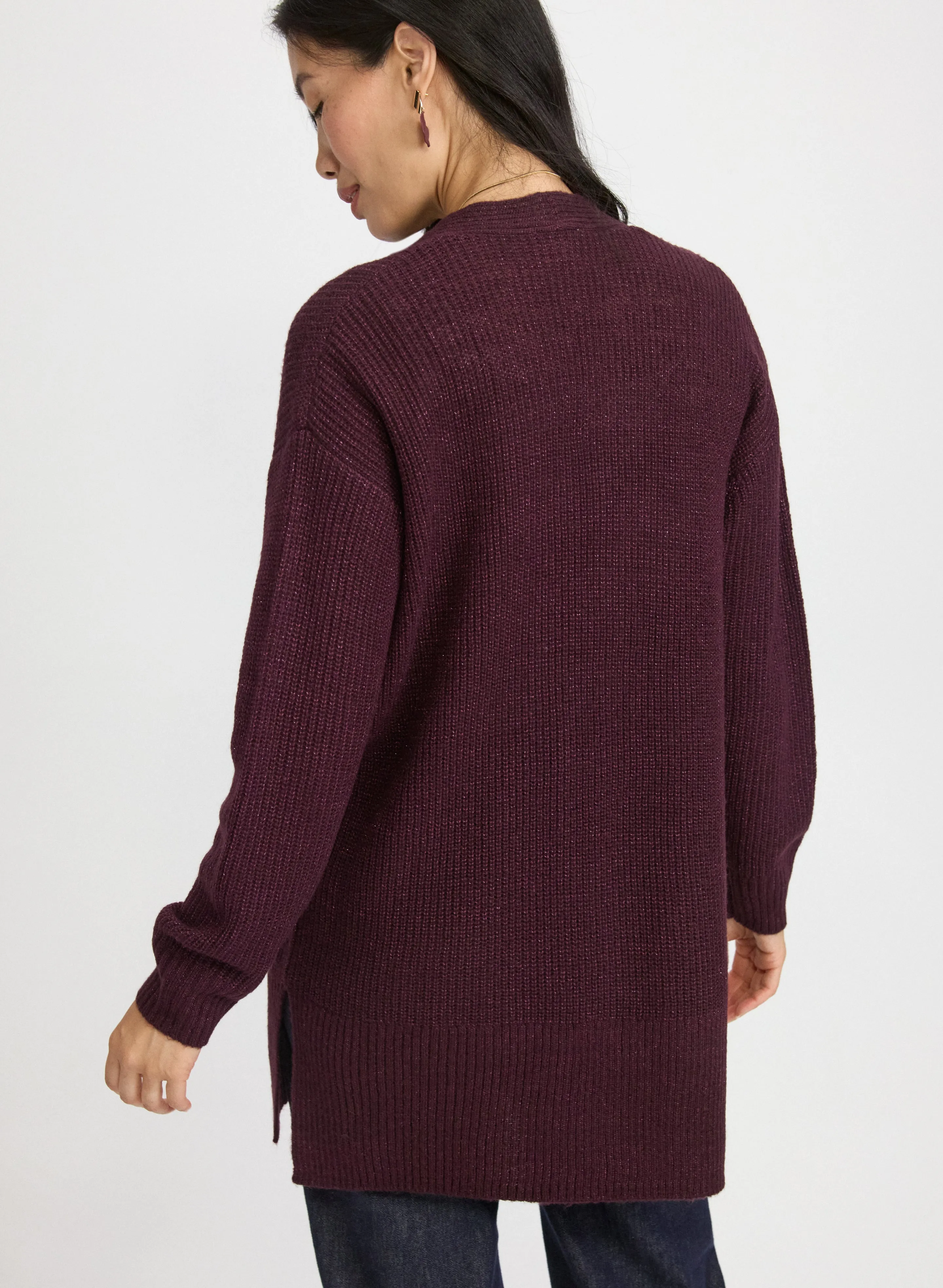 Lurex Knit Cardigan sold by Laura product image thumbnail 3