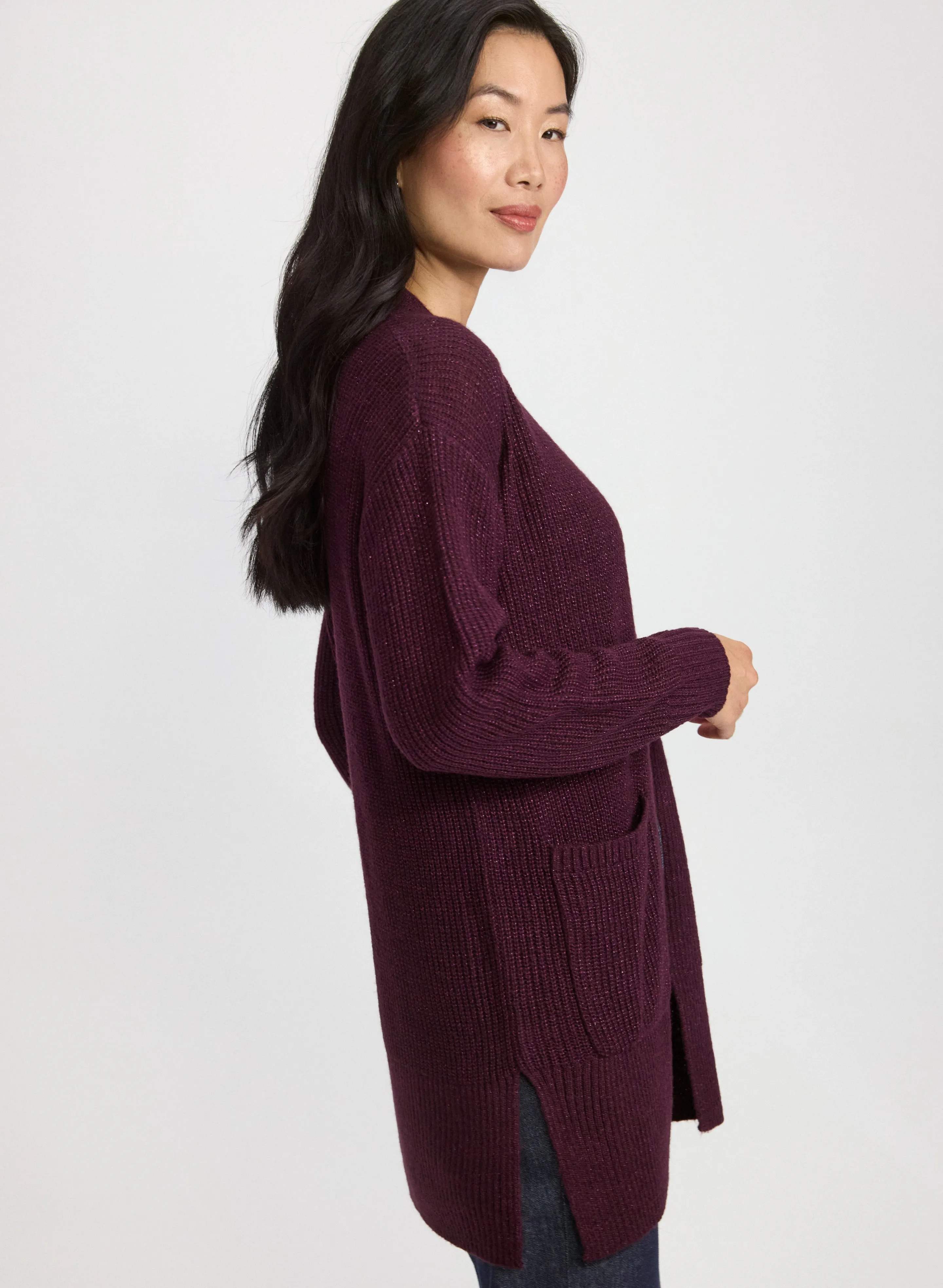 Lurex Knit Cardigan sold by Laura product image thumbnail 2