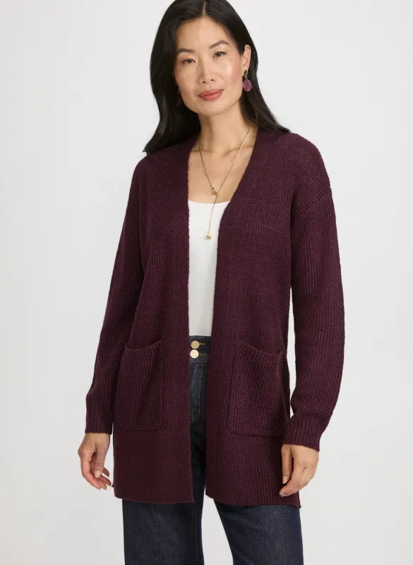 Lurex Knit Cardigan sold by Laura