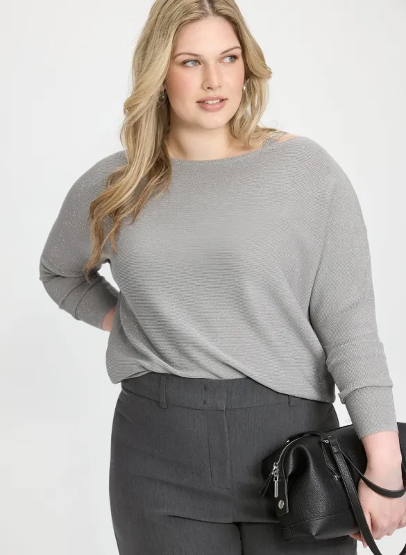Lurex Knit Pullover sold by Laura
