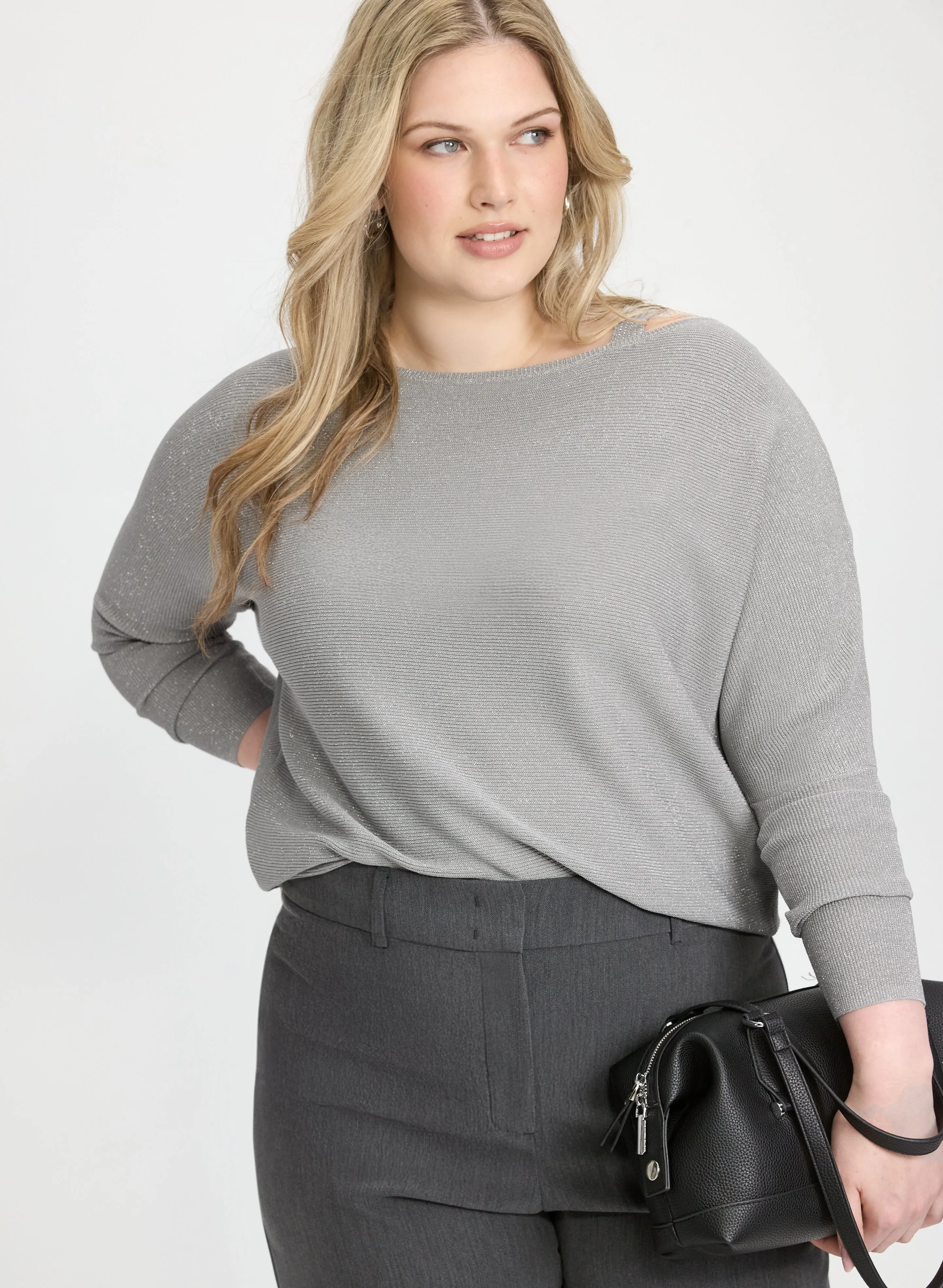 Lurex Knit Pullover sold by Laura