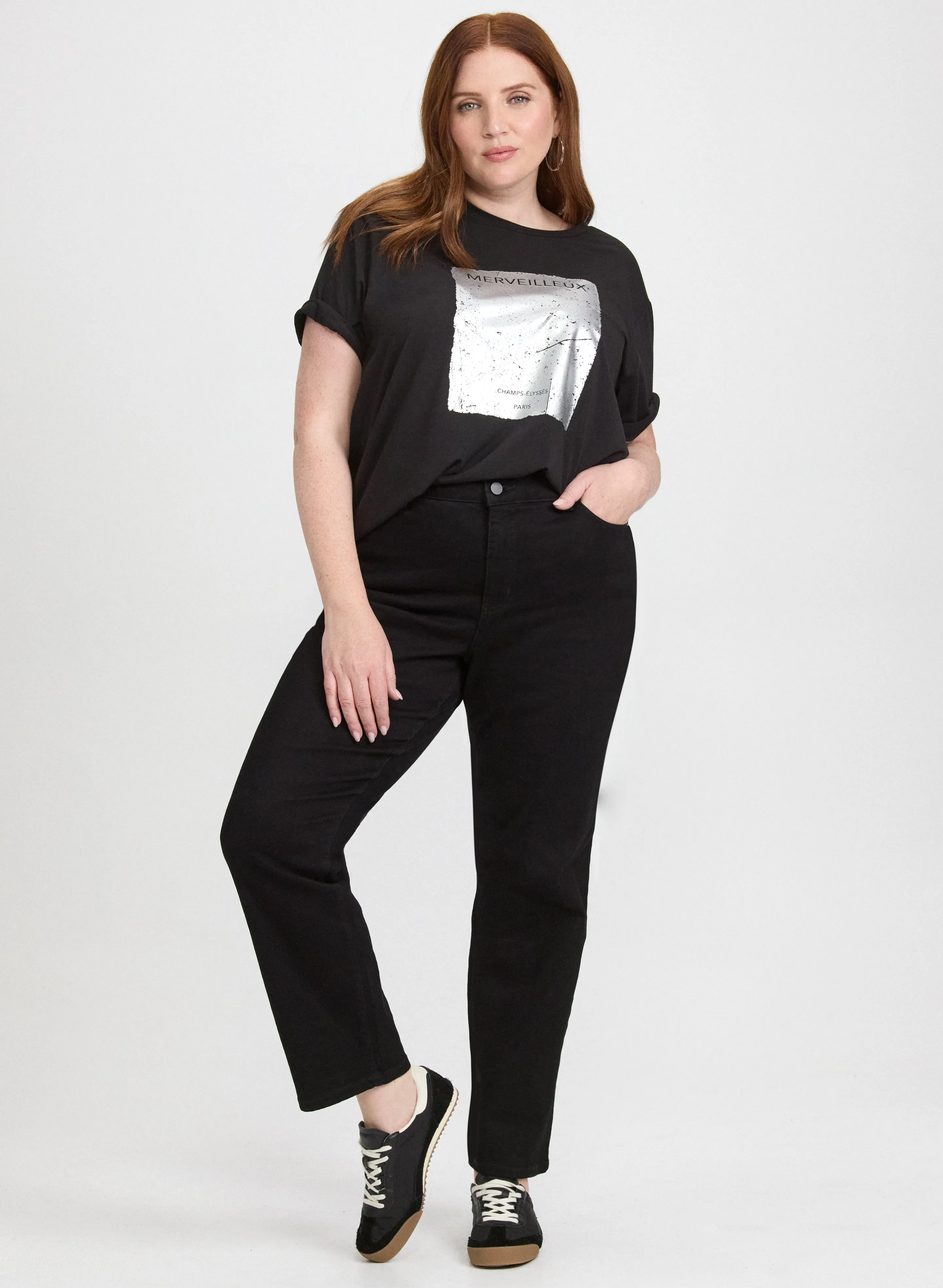 Foil Logo T-Shirt sold by Laura product image thumbnail 3