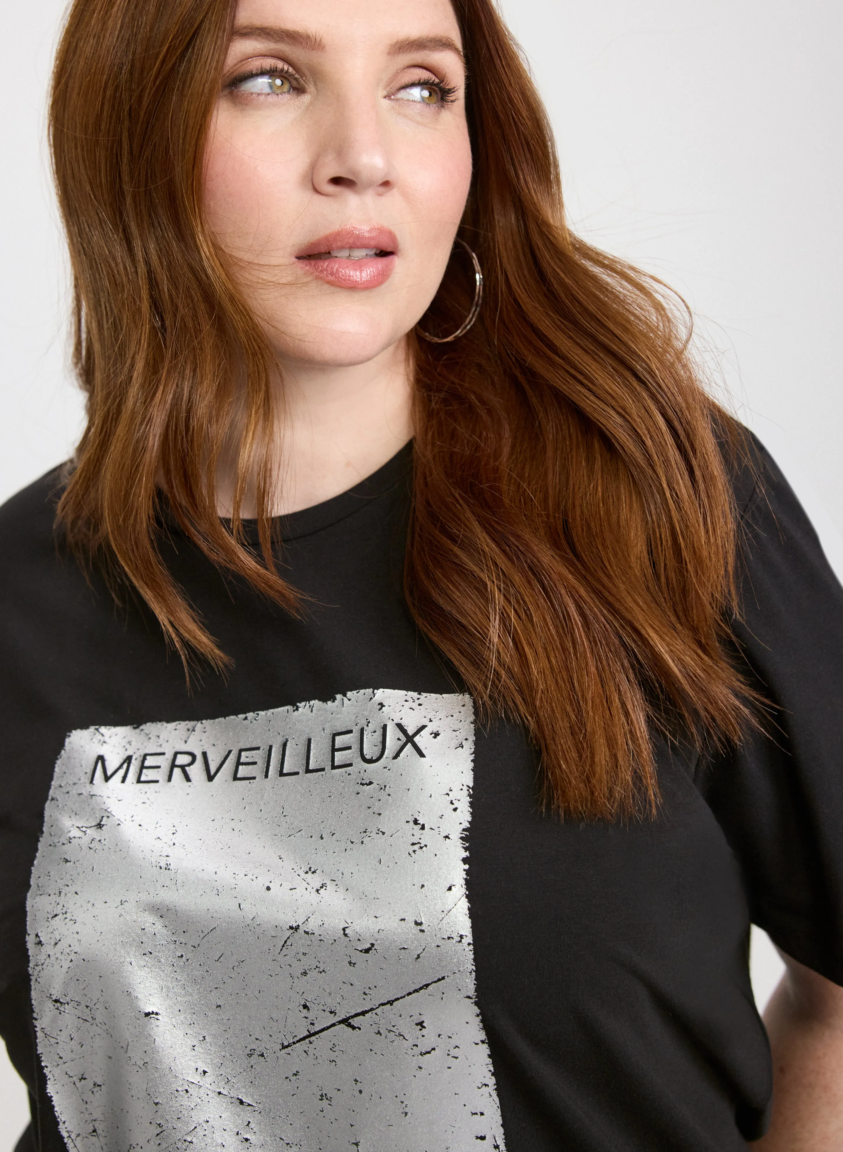 Foil Logo T-Shirt sold by Laura product image thumbnail 5