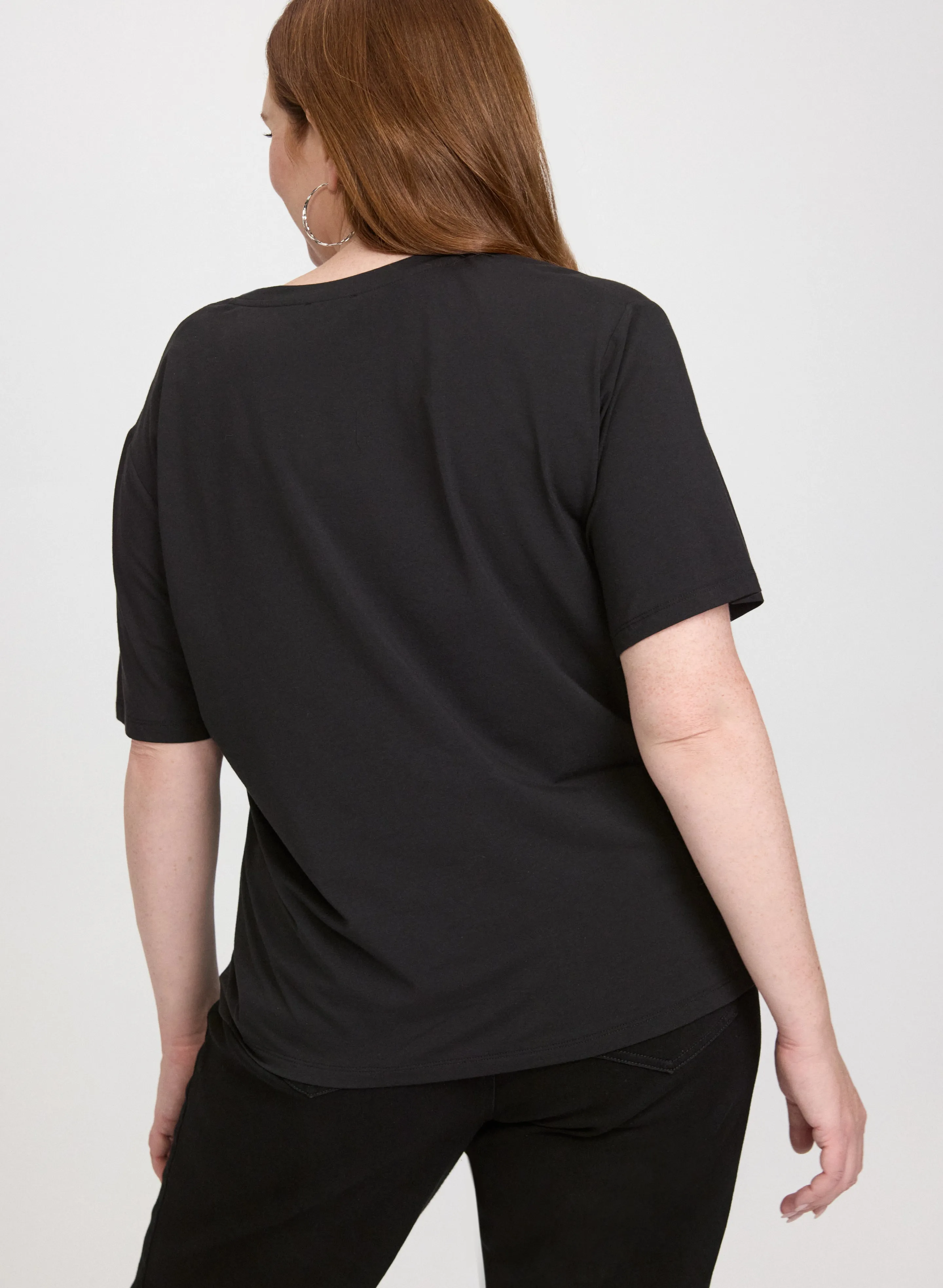 Foil Logo T-Shirt sold by Laura product image thumbnail 4