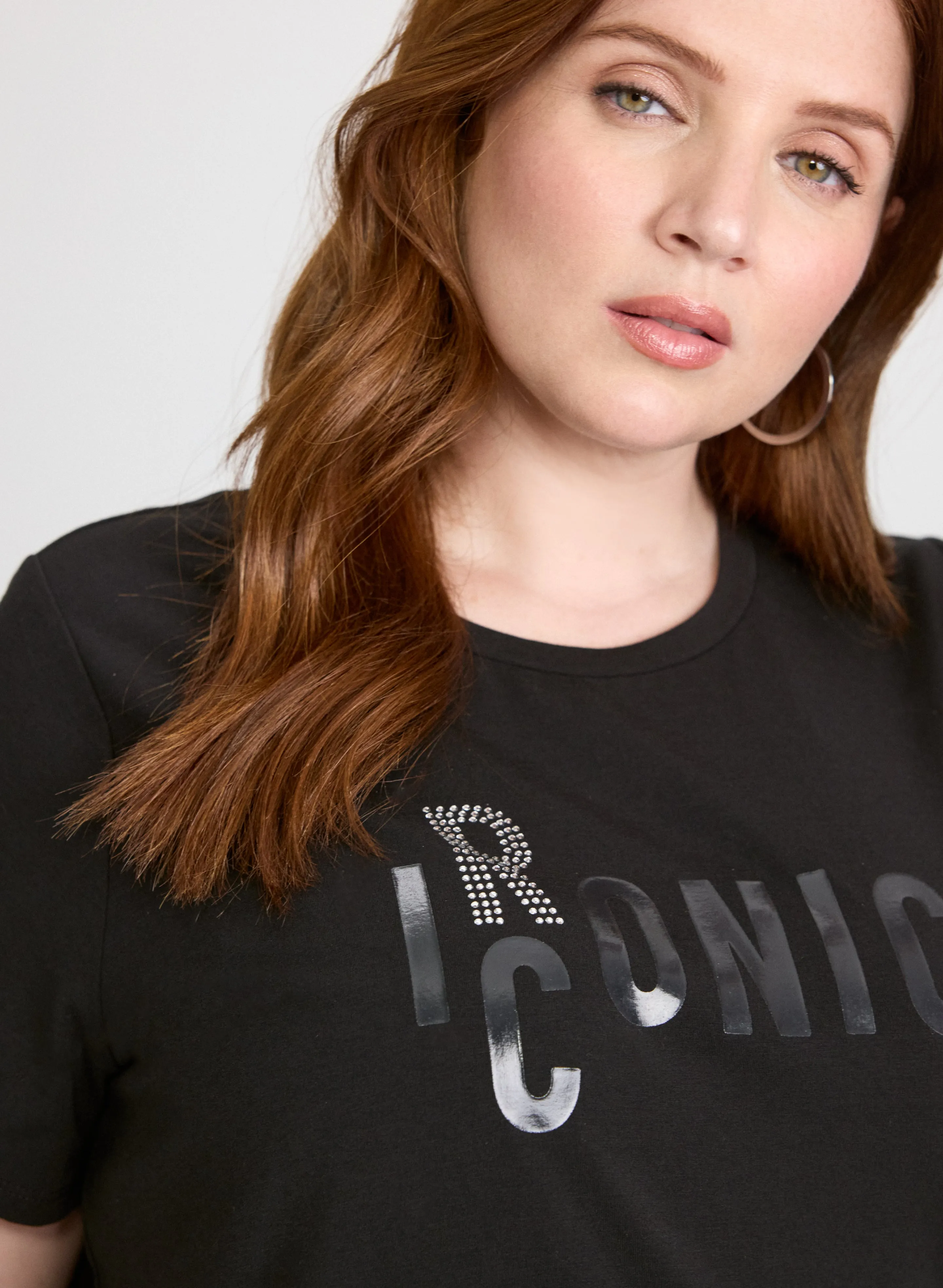 'Iconic' Logo T-Shirt sold by Laura product image thumbnail 2