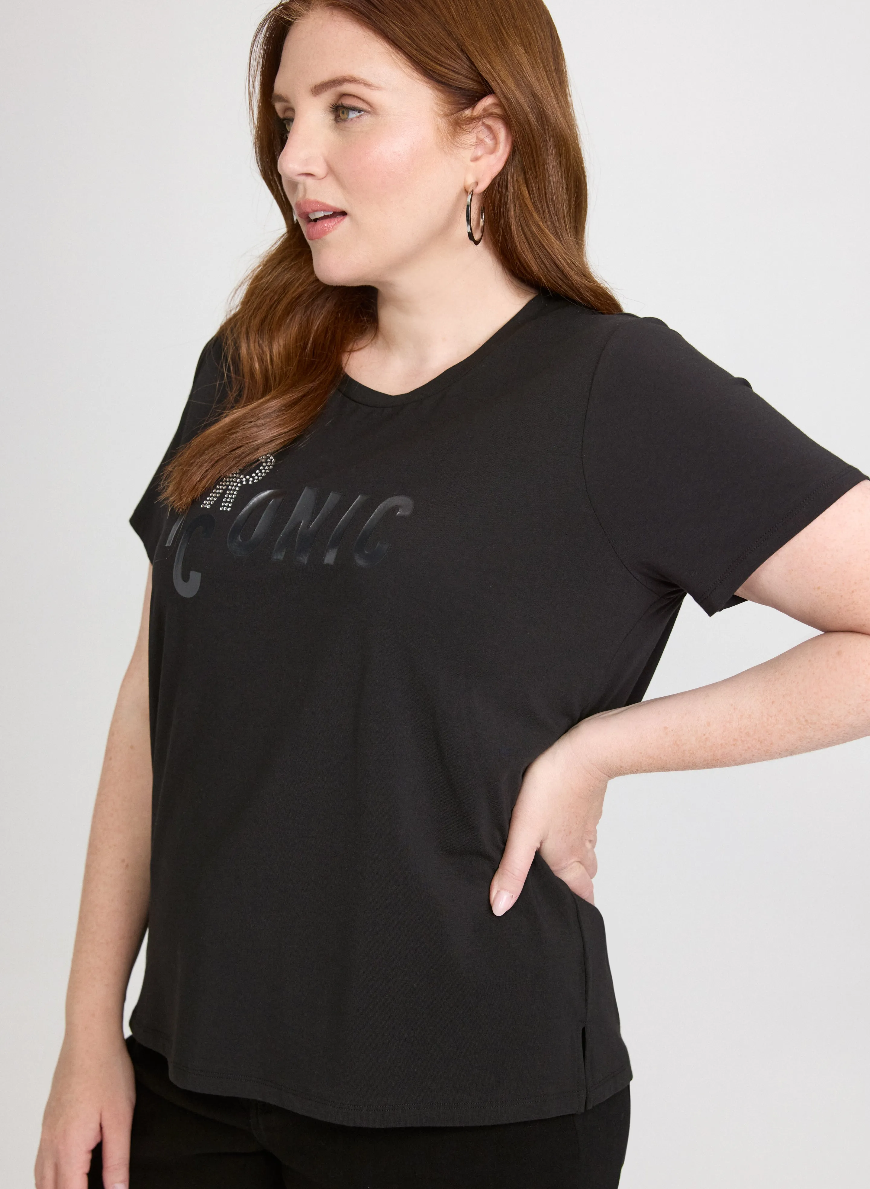 'Iconic' Logo T-Shirt sold by Laura product image thumbnail 5