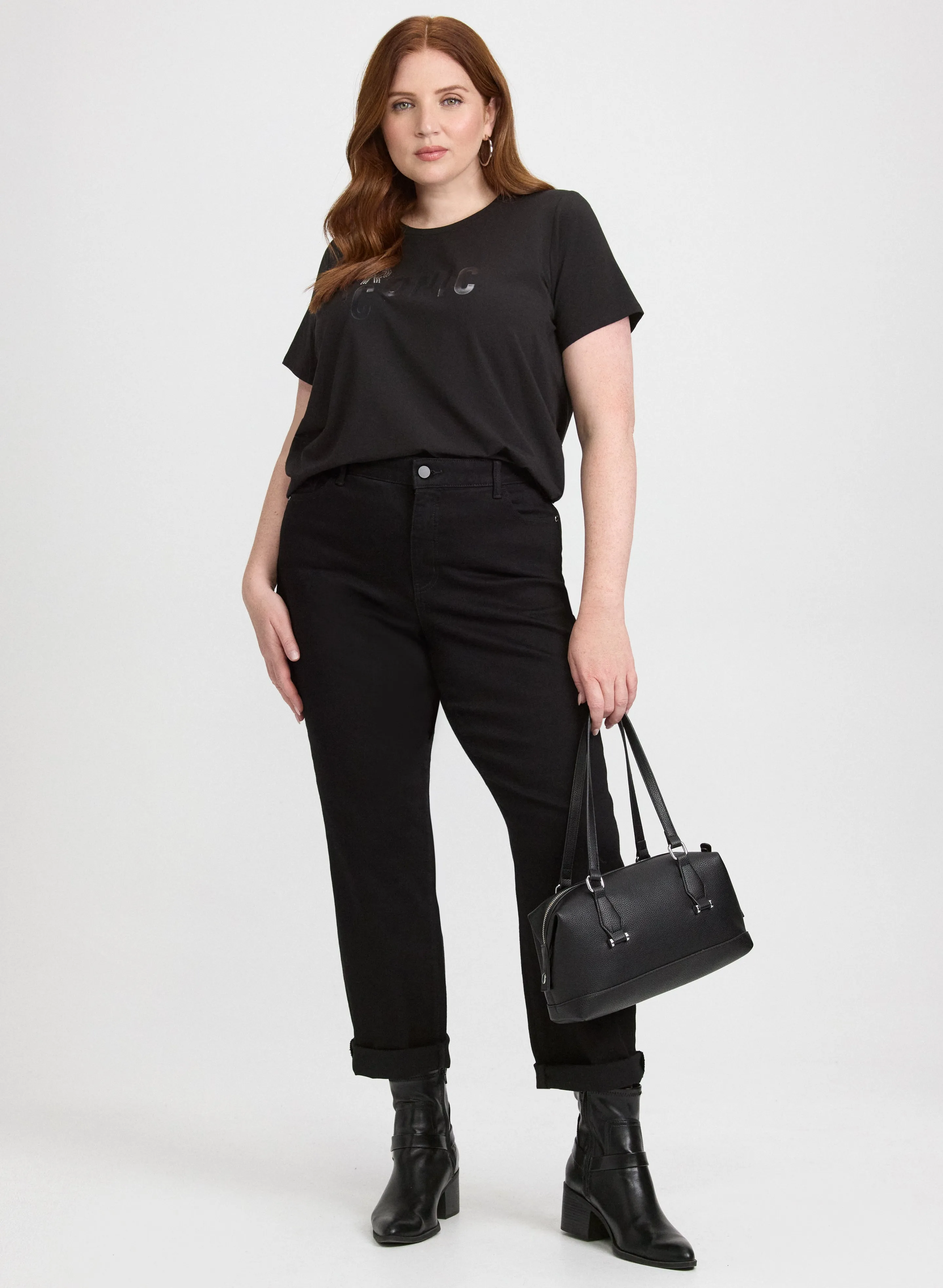 'Iconic' Logo T-Shirt sold by Laura product image thumbnail 3