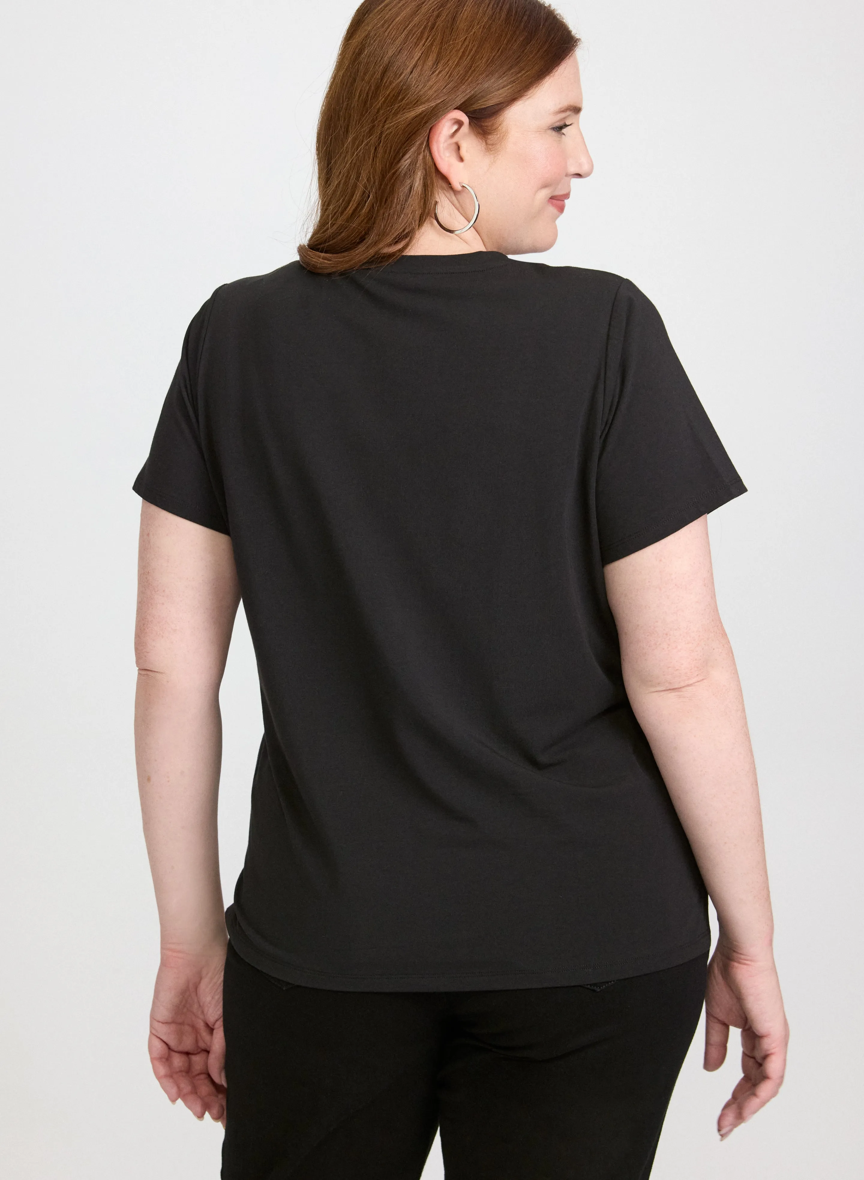 'Iconic' Logo T-Shirt sold by Laura product image thumbnail 4