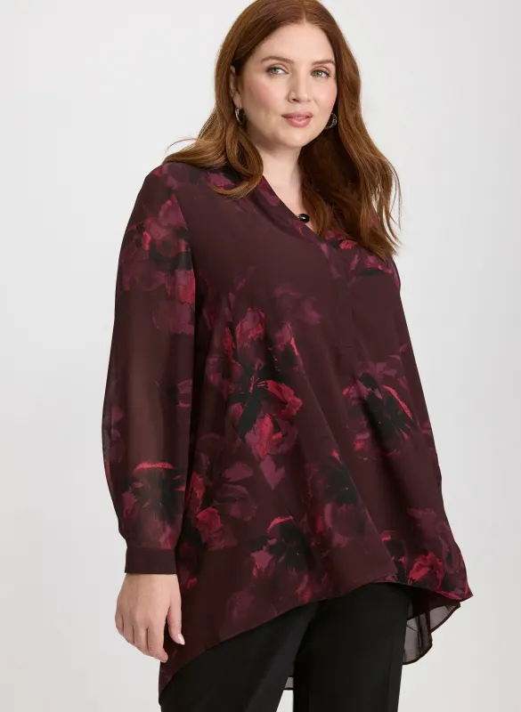 Poppy Print Blouse sold by Laura