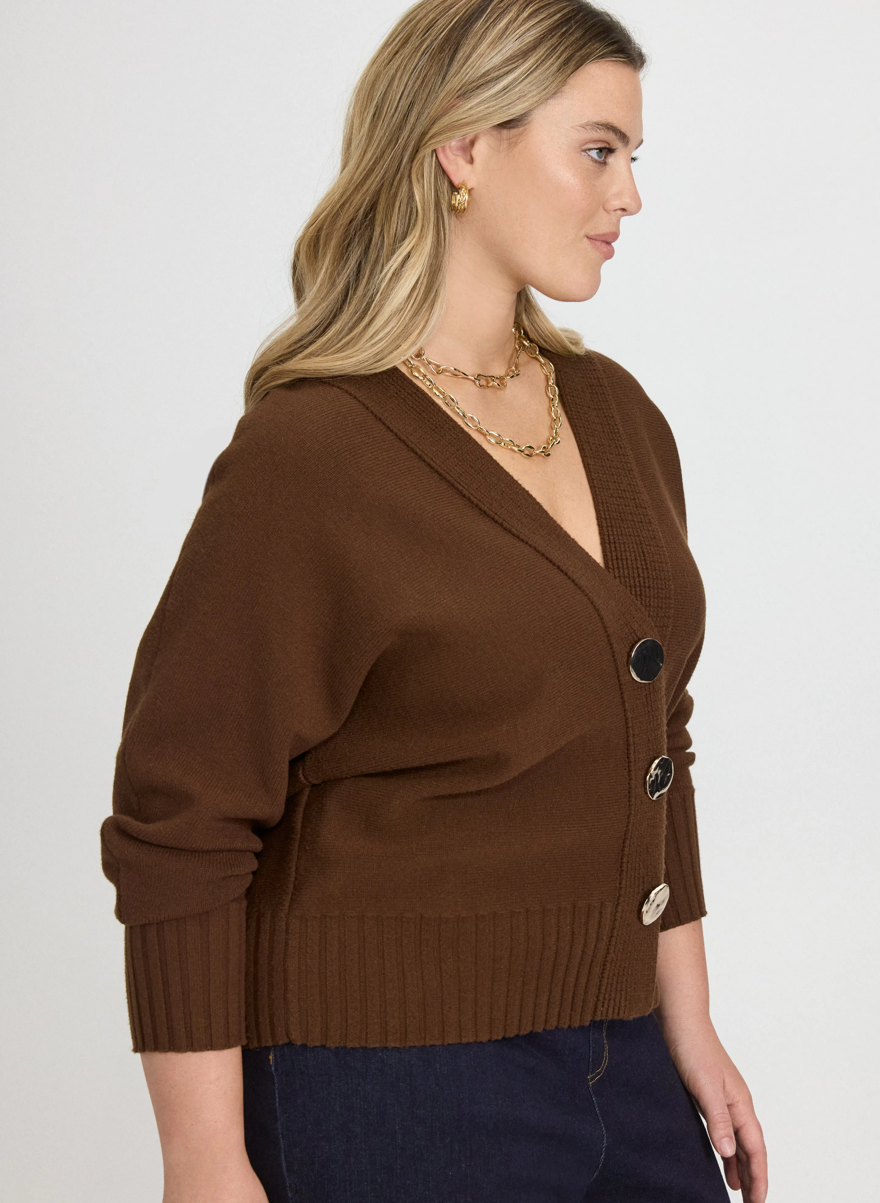 Button-Down Cardigan sold by Laura product image thumbnail 5