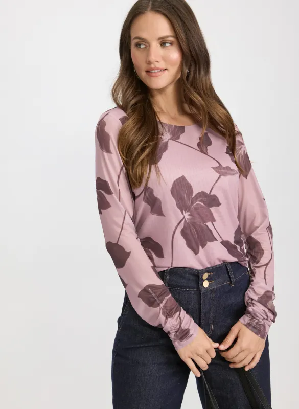 Mesh Floral Top sold by Laura