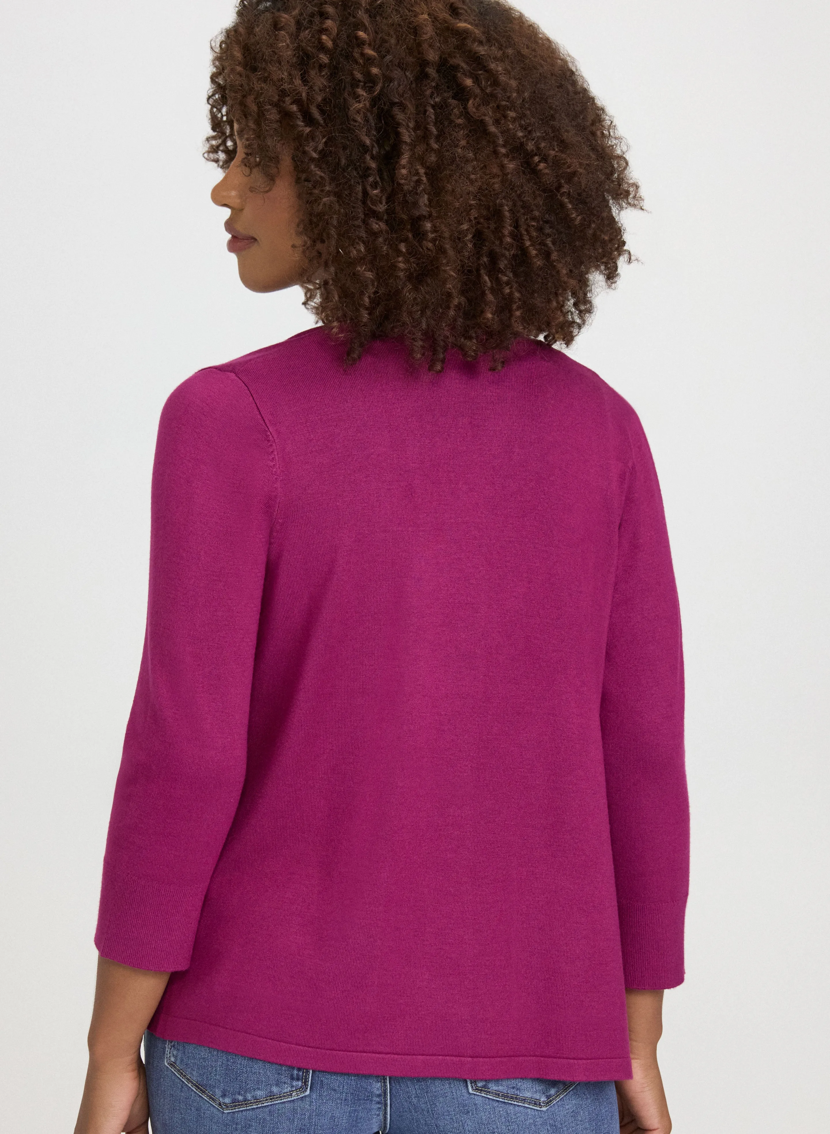 Short Open Front Cardigan sold by Laura product image thumbnail 4