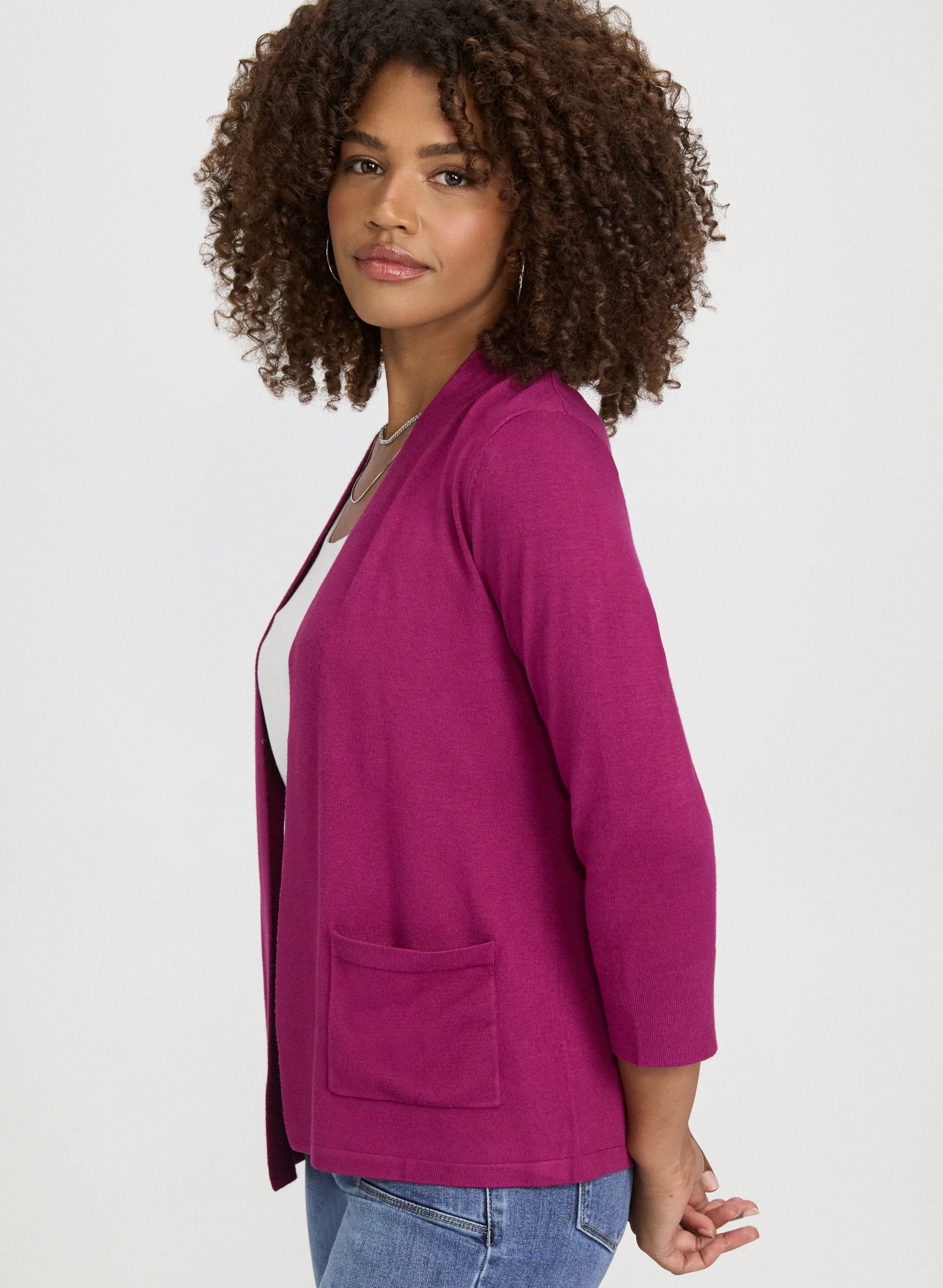 Short Open Front Cardigan sold by Laura product image thumbnail 2