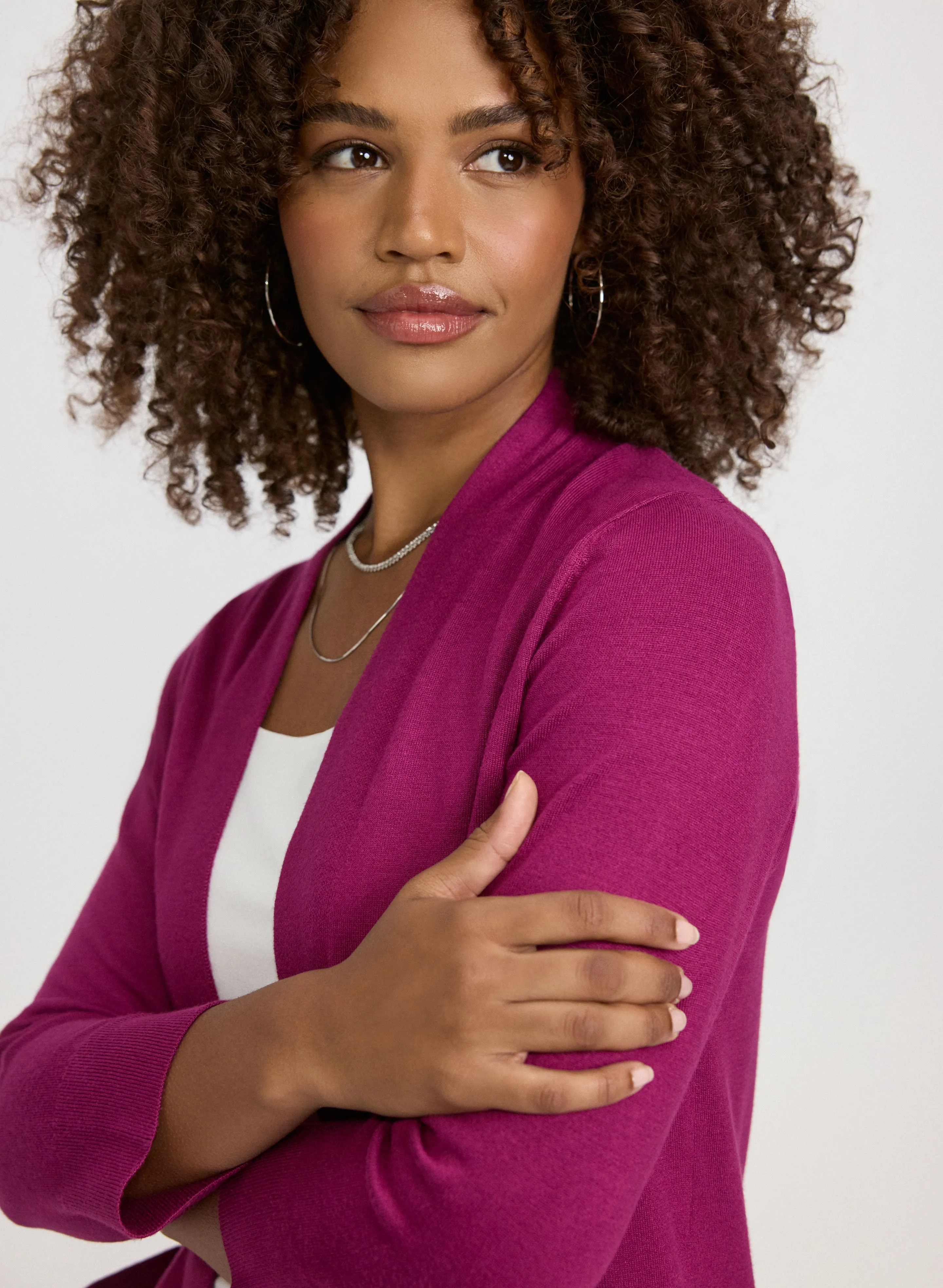 Short Open Front Cardigan sold by Laura product image thumbnail 5