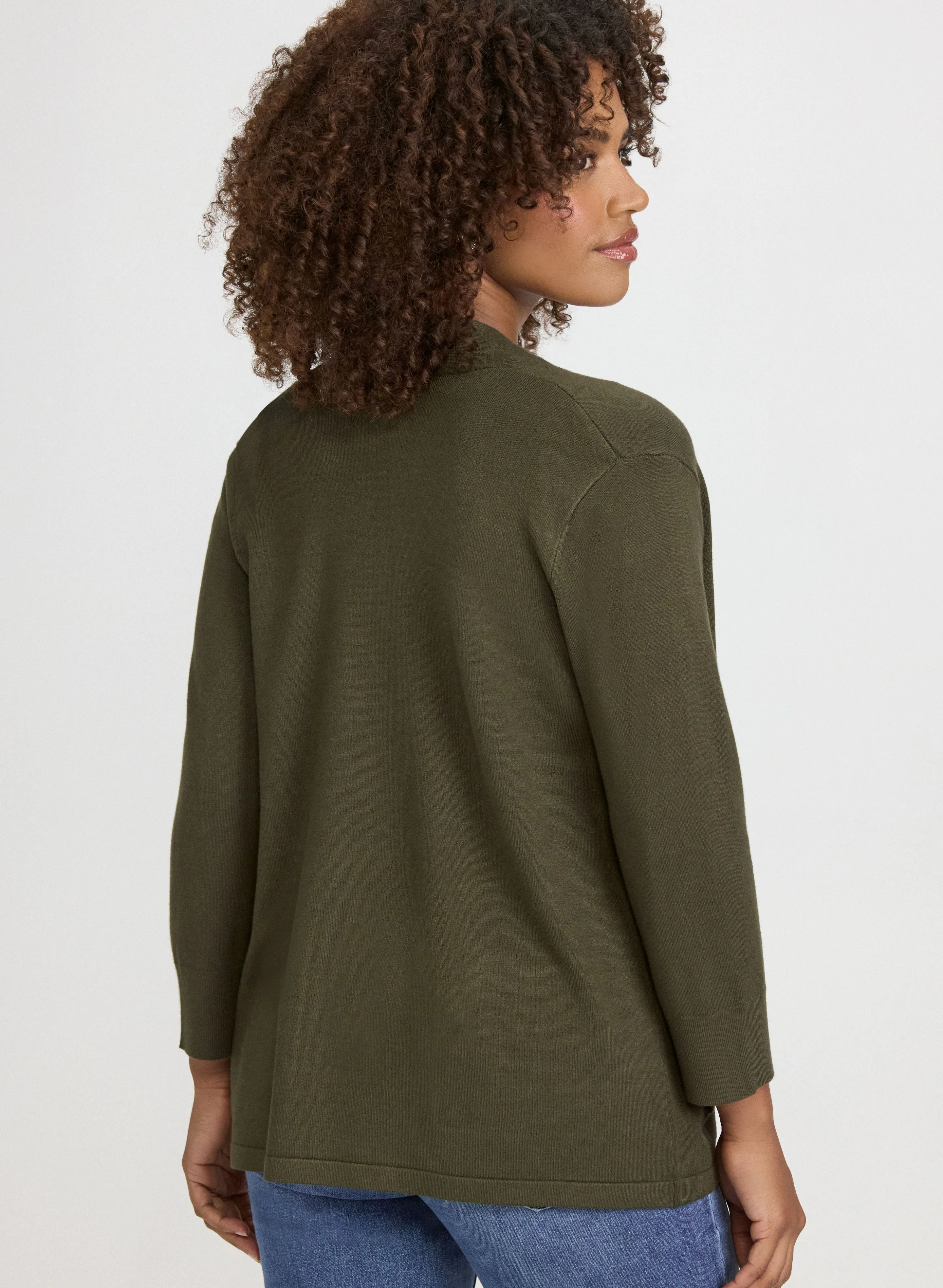 Short Open Front Cardigan sold by Laura product image thumbnail 4