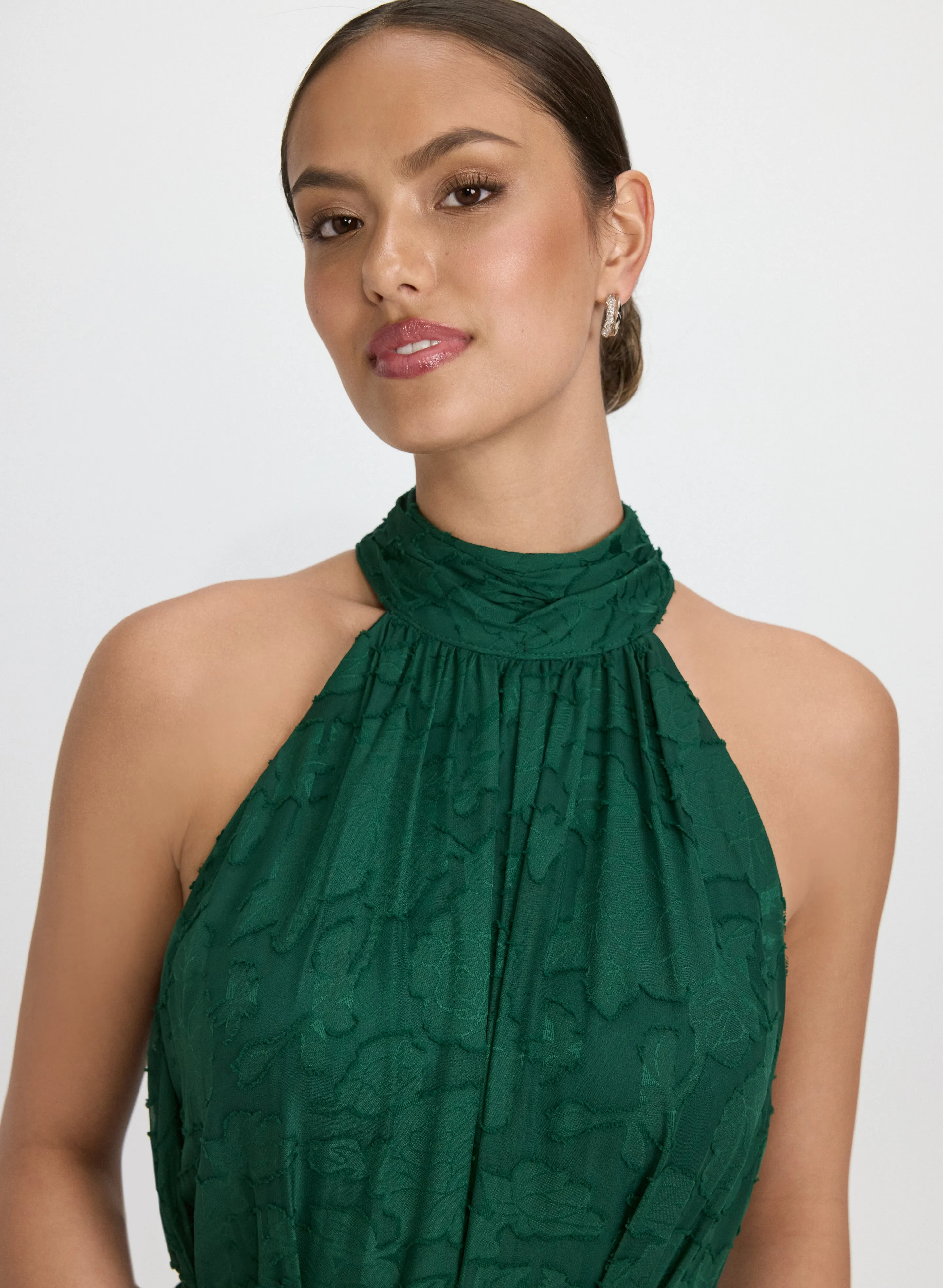 Floral Halter Neck Jumpsuit sold by Laura product image thumbnail 5